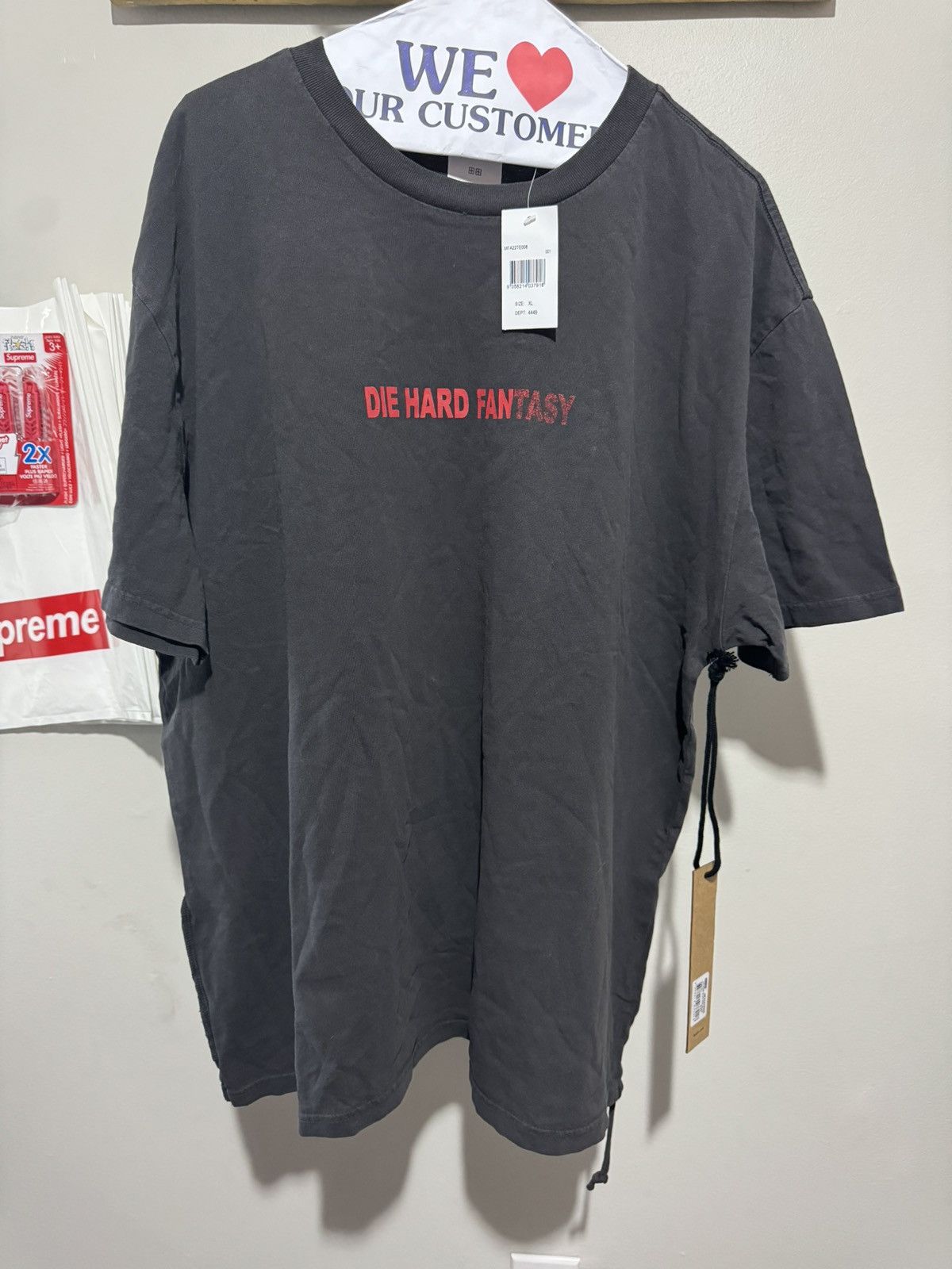 Ksubi Ksubi Die Hard Fantasy Thrashed Tee XXL Size US XXL / EU 58 / 5 - 3 Thumbnail