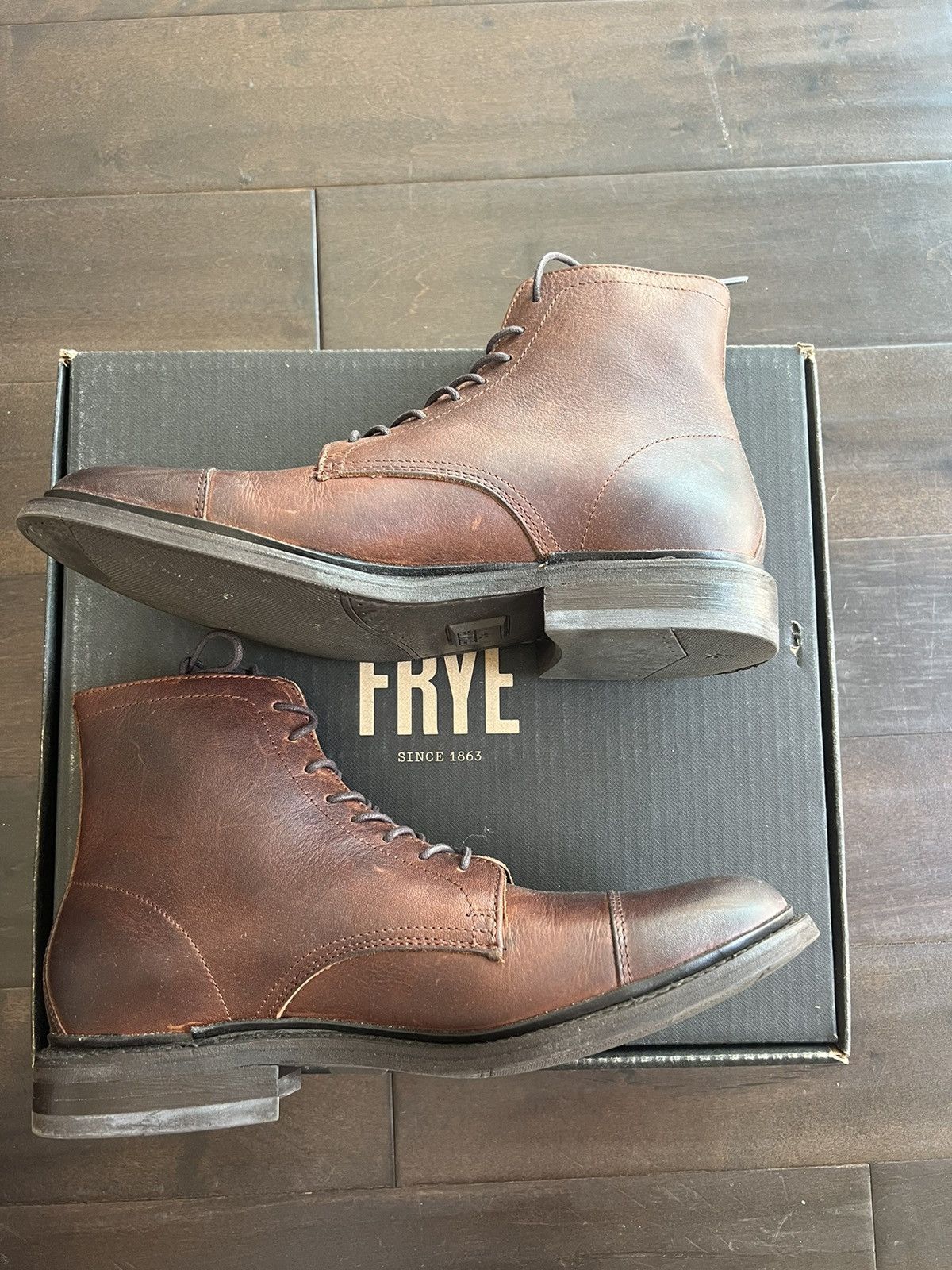 Frye Frye Seth Cap Toe Lace Up Size US 9 / EU 42 - 3 Thumbnail
