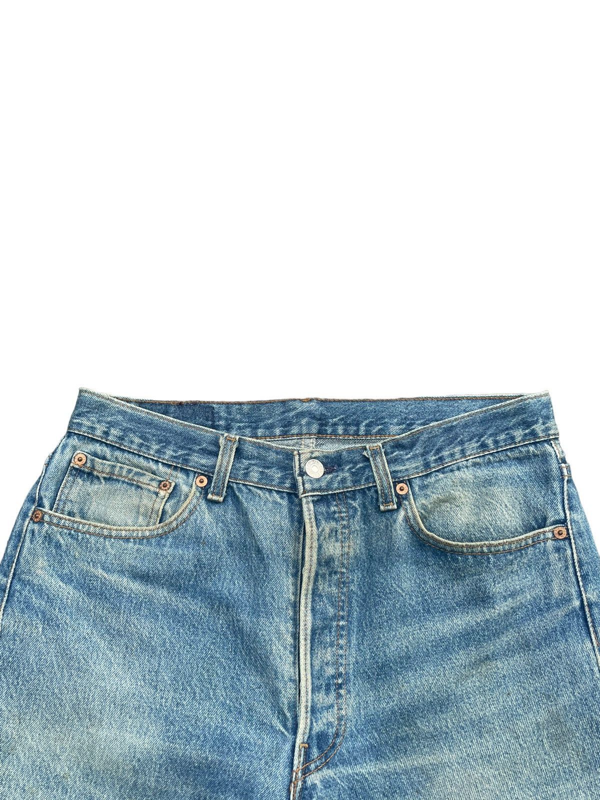 Levi's Vintage 1992 Levis 501 e Usa Size US 33 - 6 Thumbnail