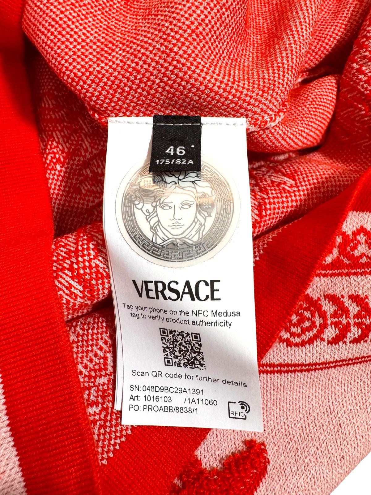 Versace Versace Trésor de la Mer Jacquard Knit Skirt Size 32" / US 10 / IT 46 - 5 Thumbnail