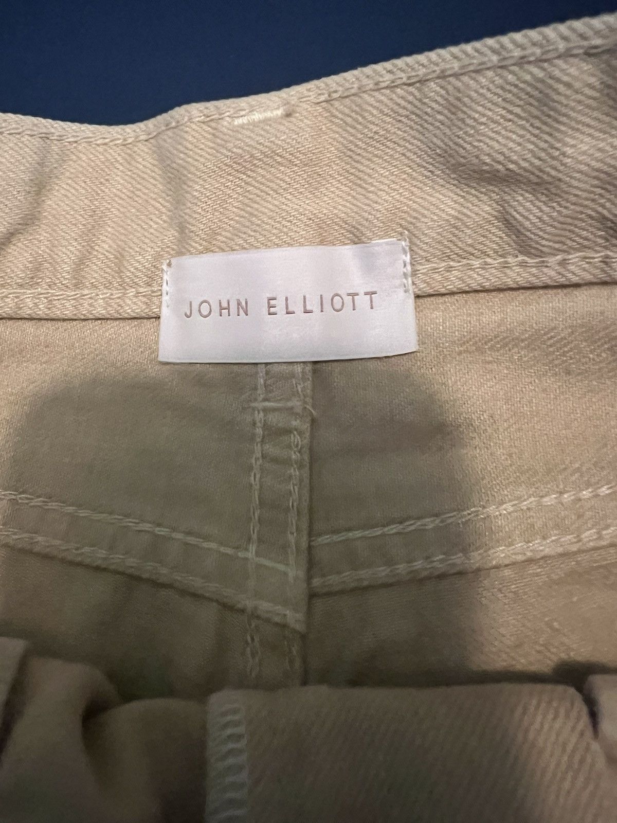 John Elliott John Elliott Straight Leg Crop Jeans Size 26" / US 2 / IT 38 - 7 Thumbnail