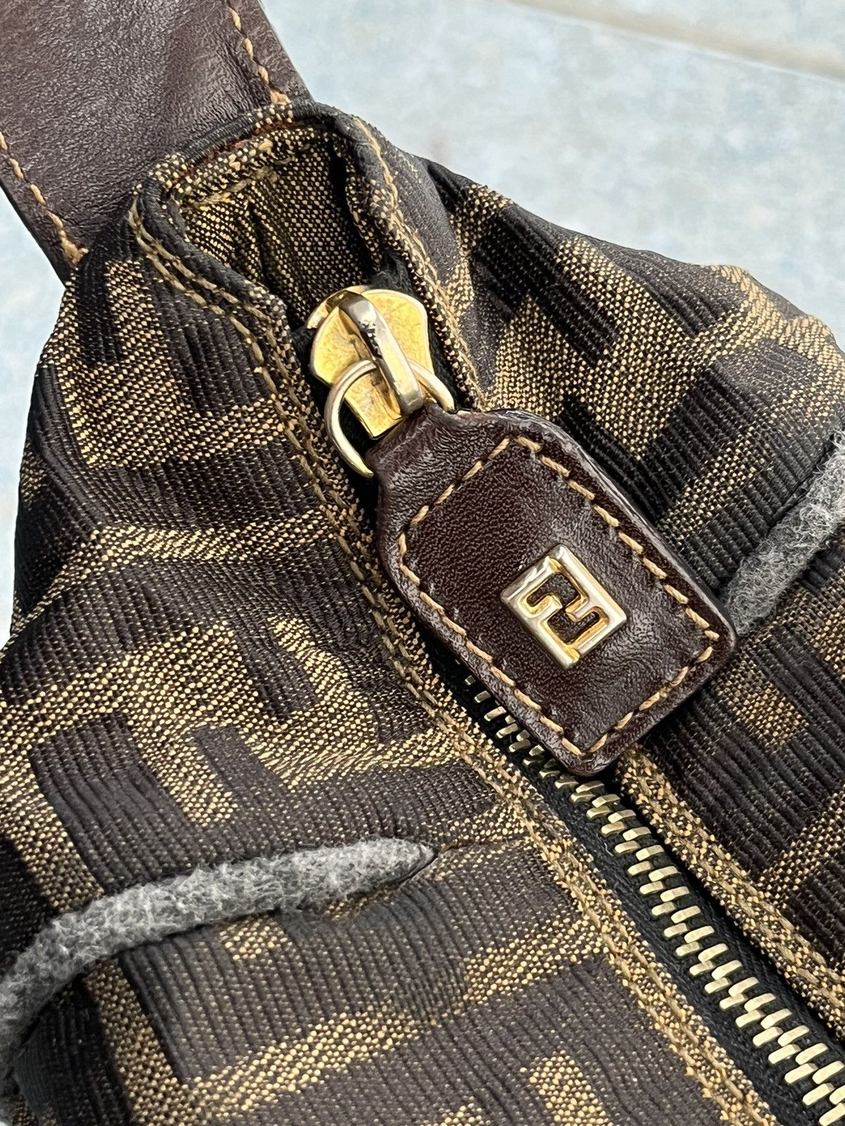 Fendi 1990s FENDI ZUCCA LUNCH BOX Size ONE SIZE - 8 Thumbnail