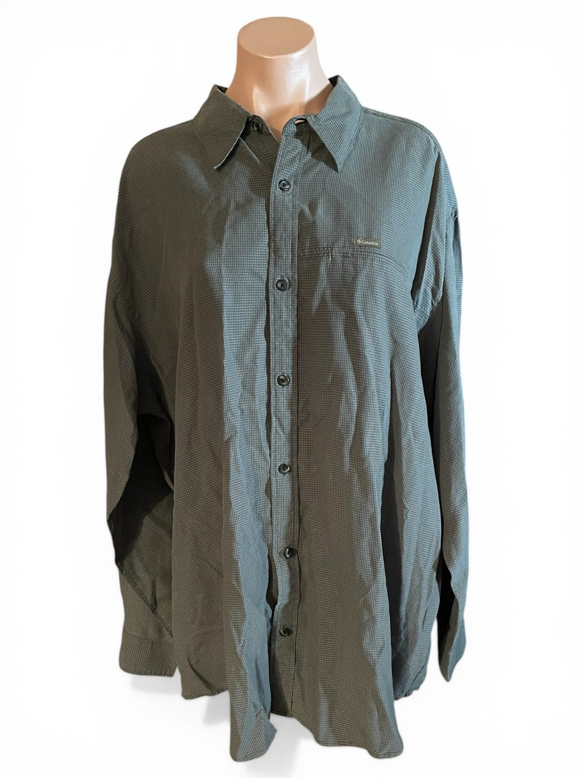 Columbia Columbia Men's XXL Long Sleeve Khaki Hiking Fishing Shirt Size US XXL / EU 58 / 5 - 1 Thumbnail