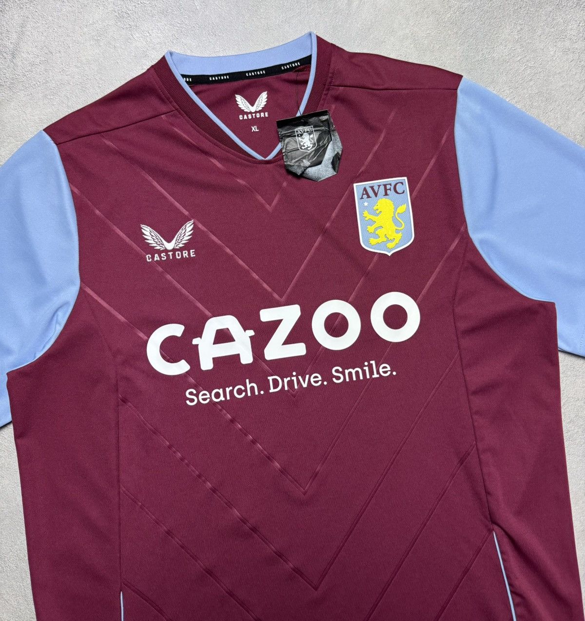 Castore Aston Villa 2022 2023 Home Shirt Soccer Jersey Castore Size US XL / EU 56 / 4 - 3 Thumbnail