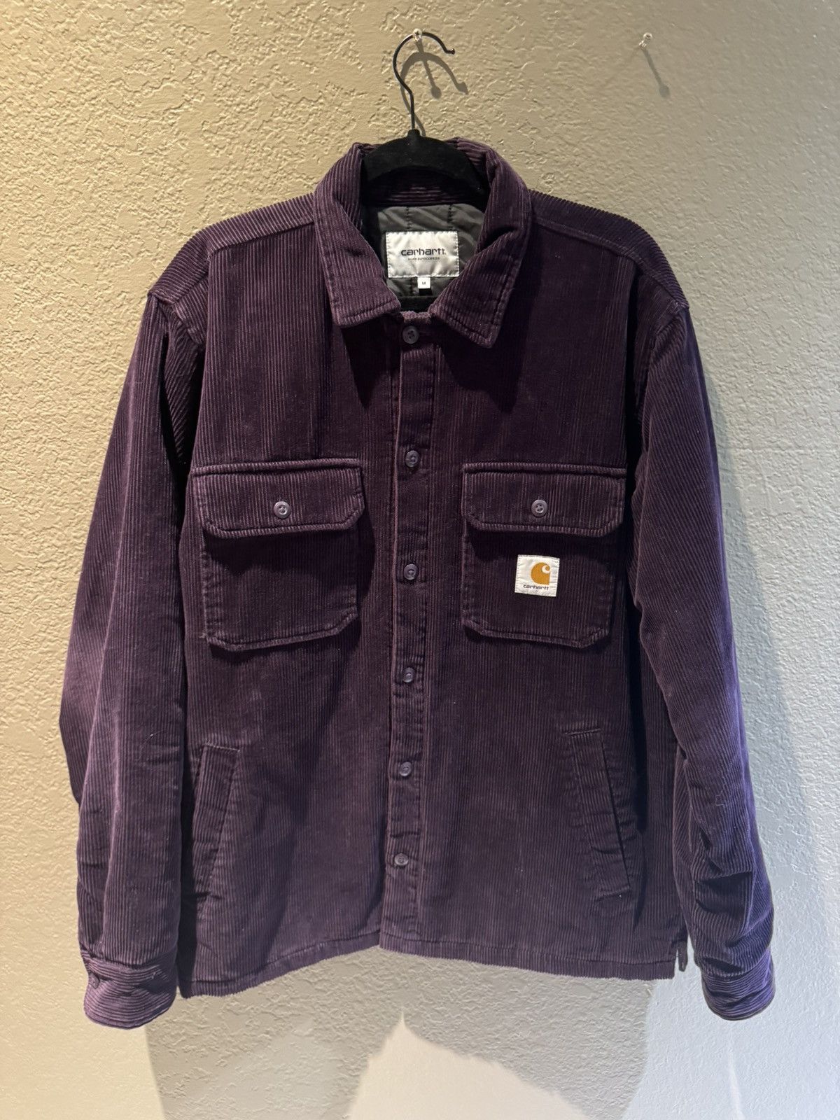 Carhartt Carhartt Corduroy Trucker / Shirt Jacket Dark Purple Medium Size US M / EU 48-50 / 2 - 1 Thumbnail