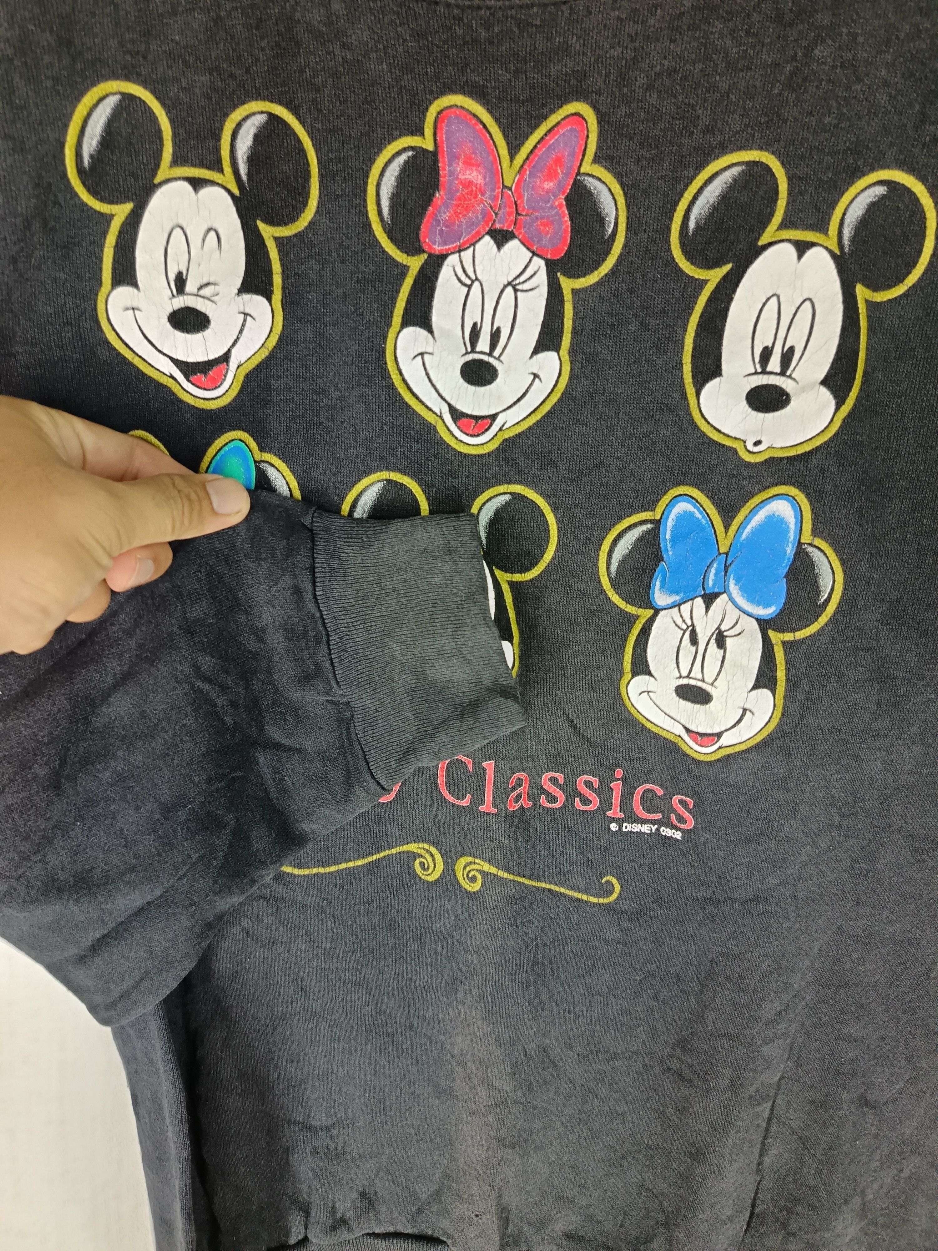 Mickey Mouse × Mickey Unlimited × Vintage Vintage Disney Mickey Classic Sweatshirt Size US M / EU 48-50 / 2 - 4 Thumbnail