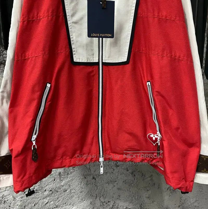 Louis Vuitton Louis Vuitton Red Spring Jacket for Women . Size XXS / US 00 / IT 34 - 4 Thumbnail