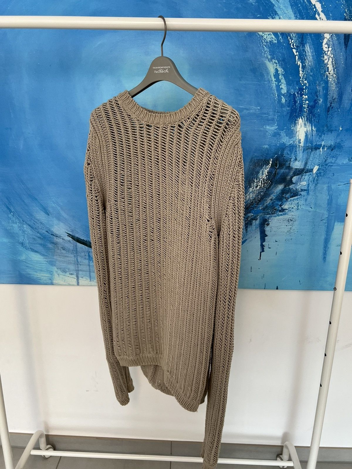 Rick Owens Rick Owens Knit Sweater S/S 2016 Cyclops Size US M / EU 48-50 / 2 - 1 Thumbnail