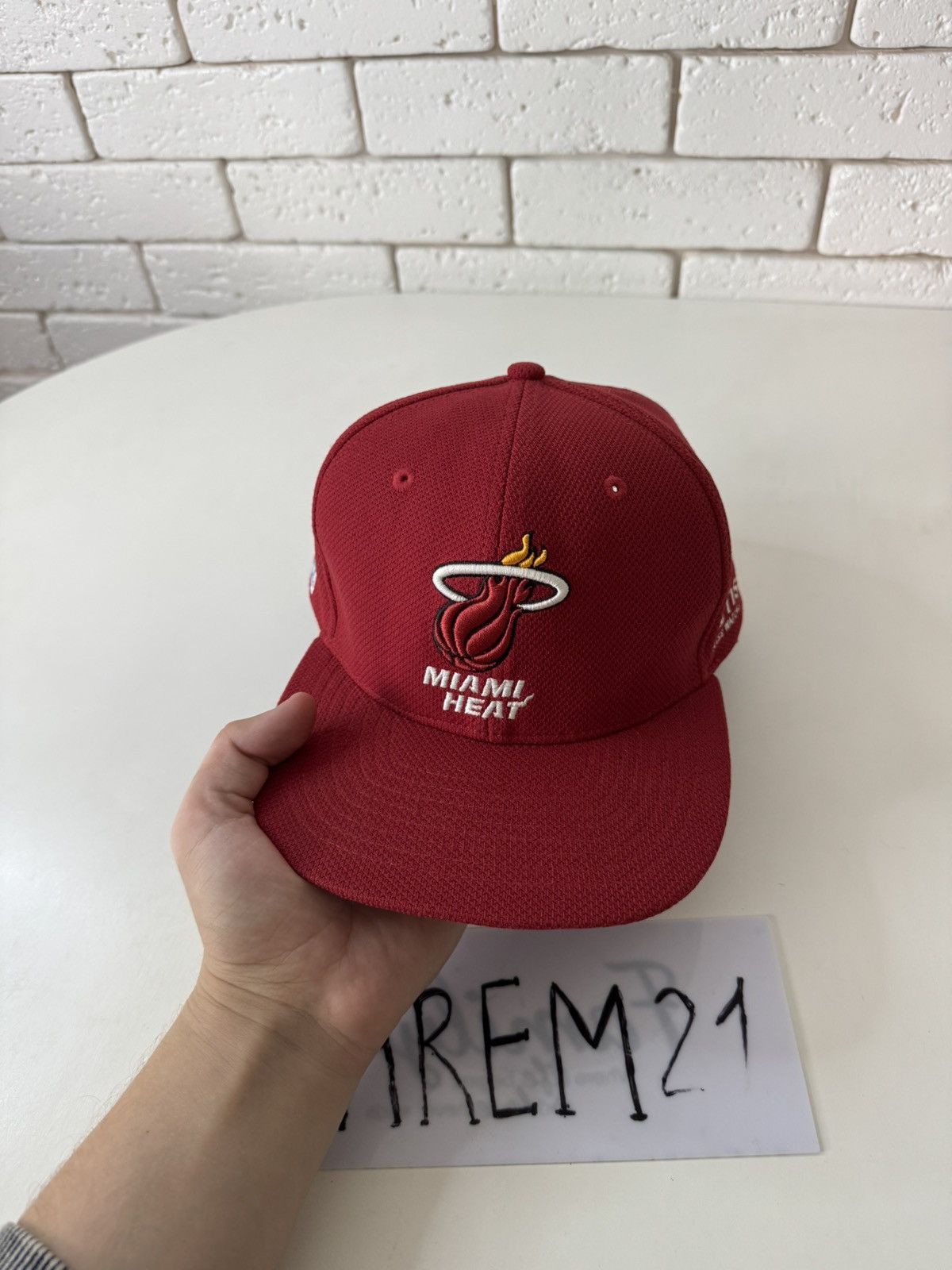 Tissot Miami Heat Tissot cap hat Size ONE SIZE - 2 Thumbnail
