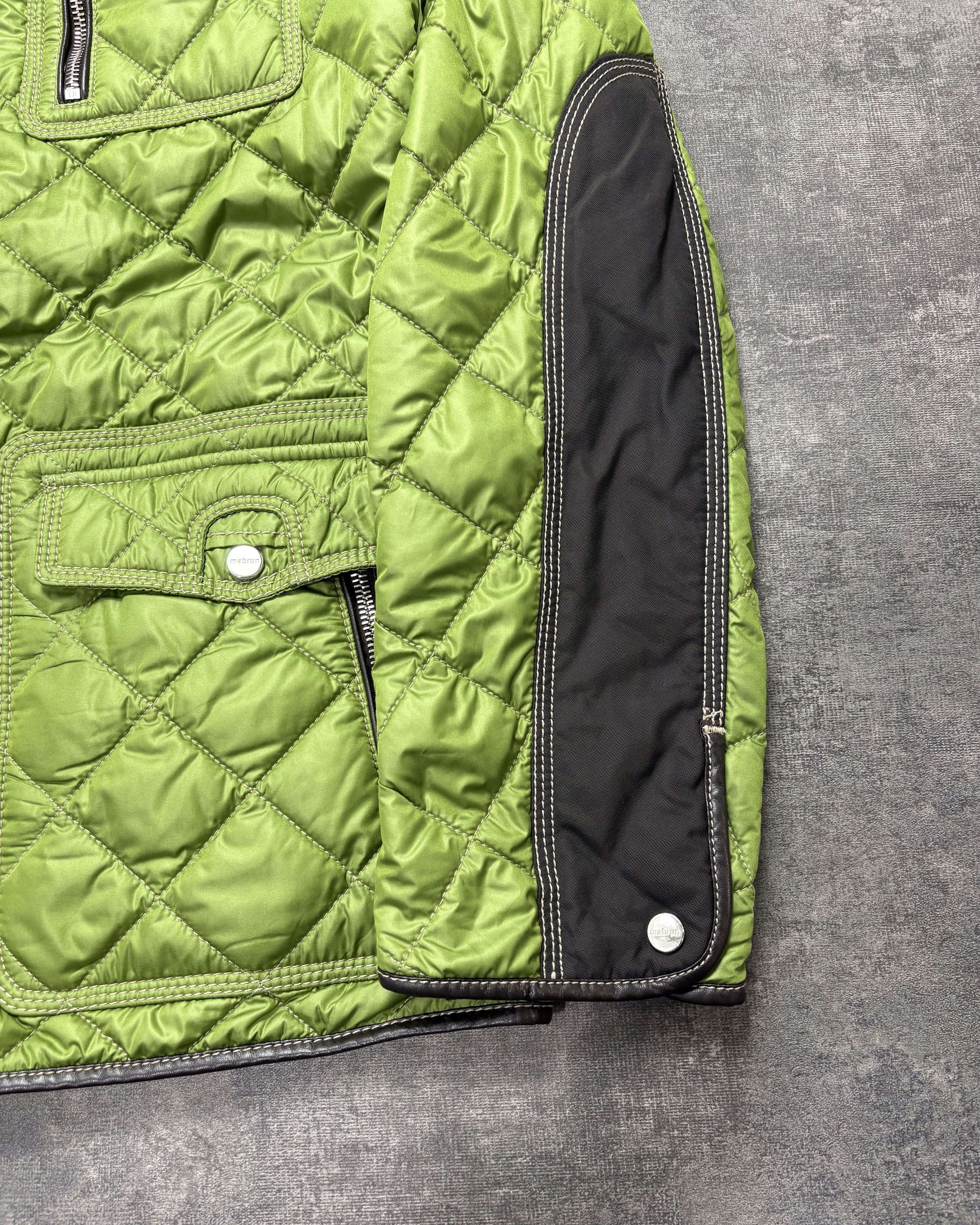 Vintage Mabrun Green Quilted Japanese-style Jacket Size US M / EU 48-50 / 2 - 3 Thumbnail