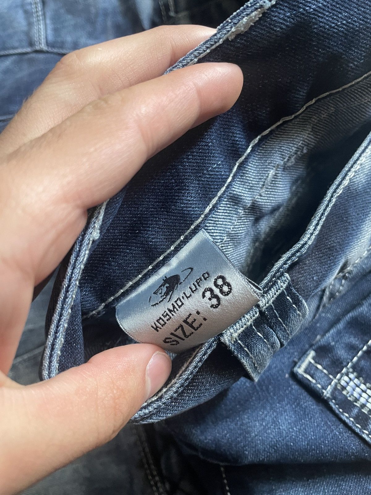 Japanese Brand Avant Garde Kosmolupo Jeans Japanese style Size US 38 / EU 54 - 7 Thumbnail