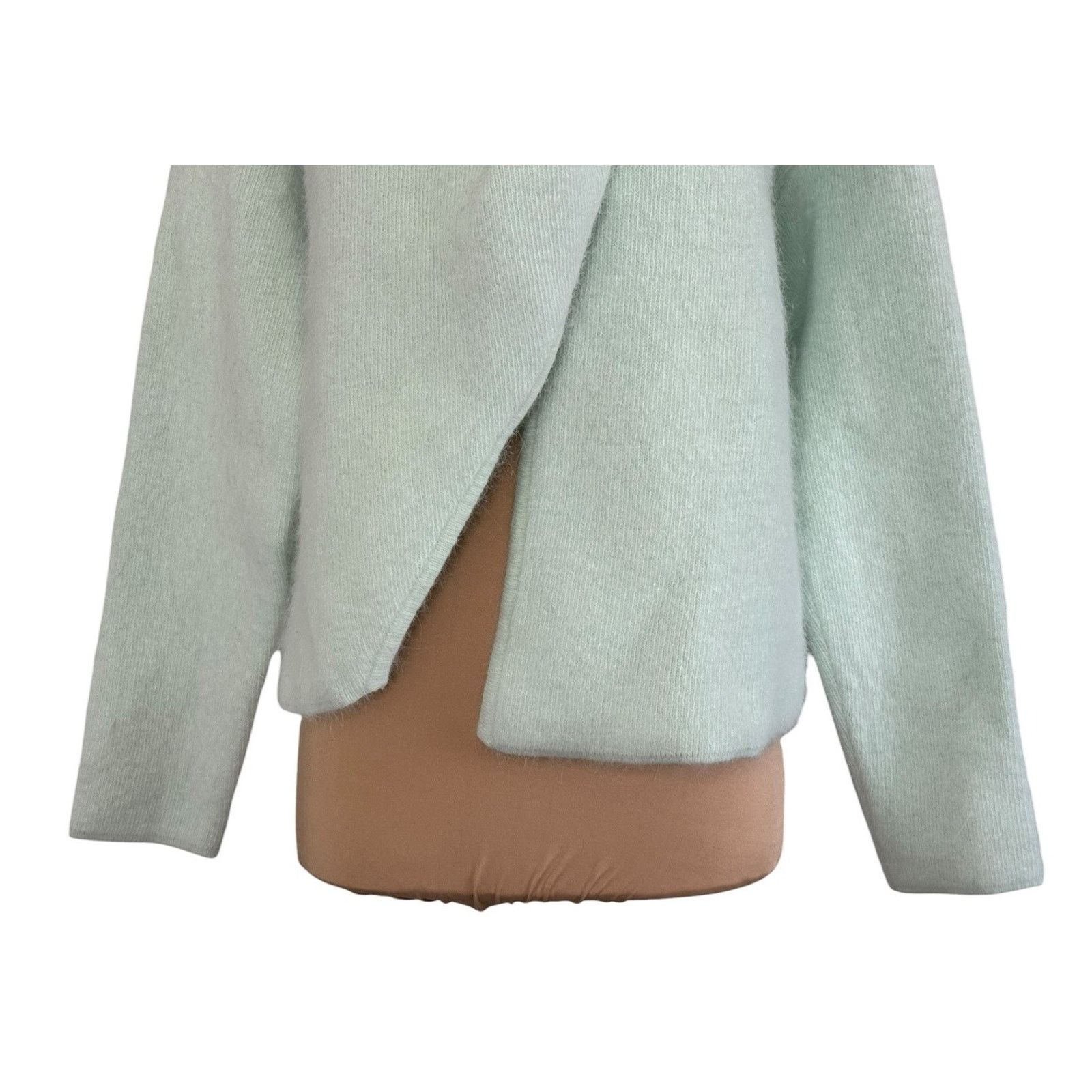 Other MARIE ELIE Mint Green Bow Embellished Angora Wool Sweater M Size M / US 6-8 / IT 42-44 - 6 Thumbnail