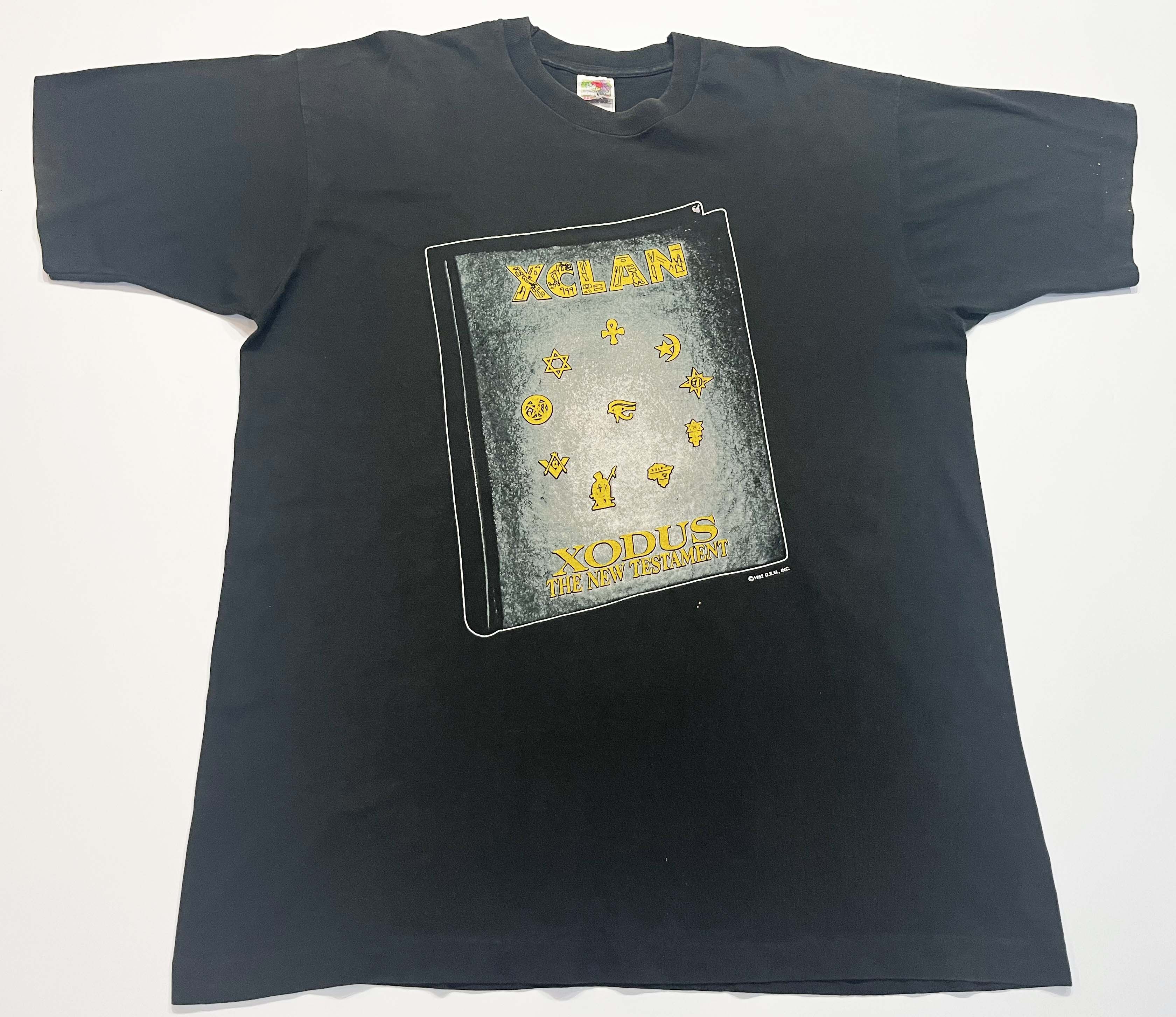 Fruit Of The Loom Vintage FOTL 1992 Xodus X Clan The New Testament T-Shirt Size US XL / EU 56 / 4 - 1 Thumbnail