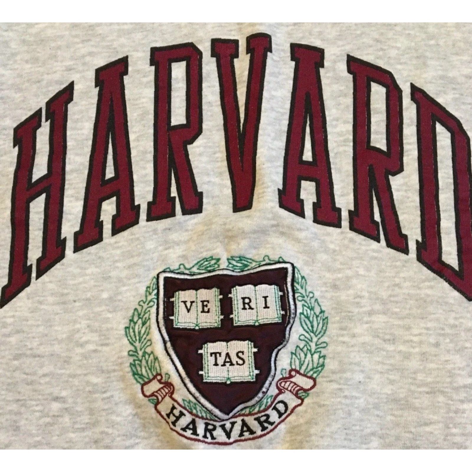 Vintage VINTAGE Harvard University Boxy Hoodie Mens S Gray 90s Distressed Faded Sweatshirt Track & Field University Grunge College USA Size US S / EU 44-46 / 1 - 2 Thumbnail