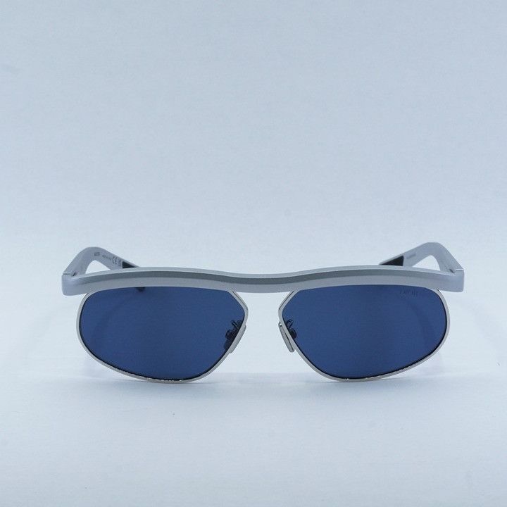 Dior Dior DIORIDER S1U F1B0 Sunglasses Silver Oval Frame Size ONE SIZE - 8 Thumbnail