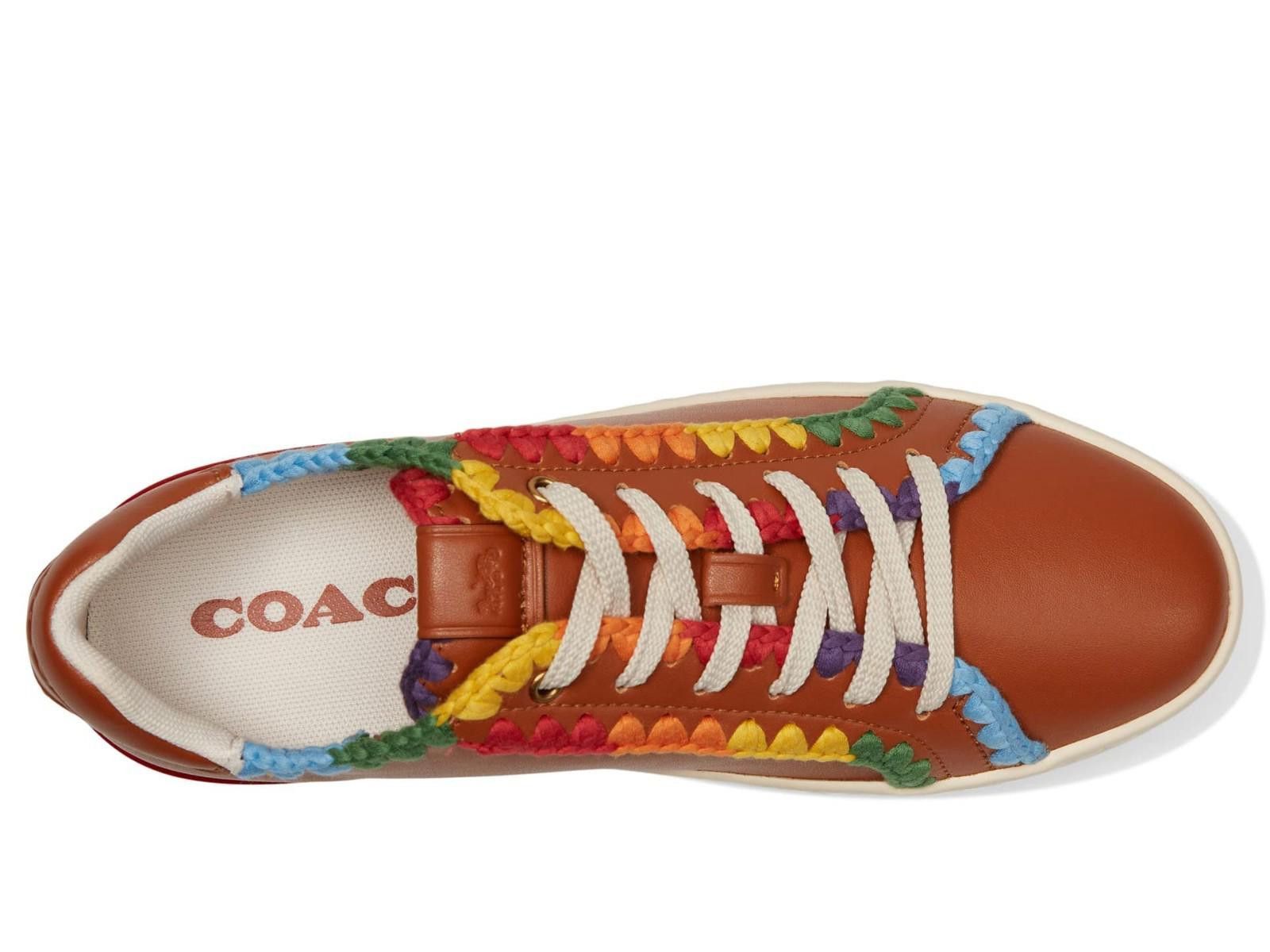 Coach coach women's lowline crochet trim burnished amber 10 Size US 10 / IT 40 - 6 Thumbnail