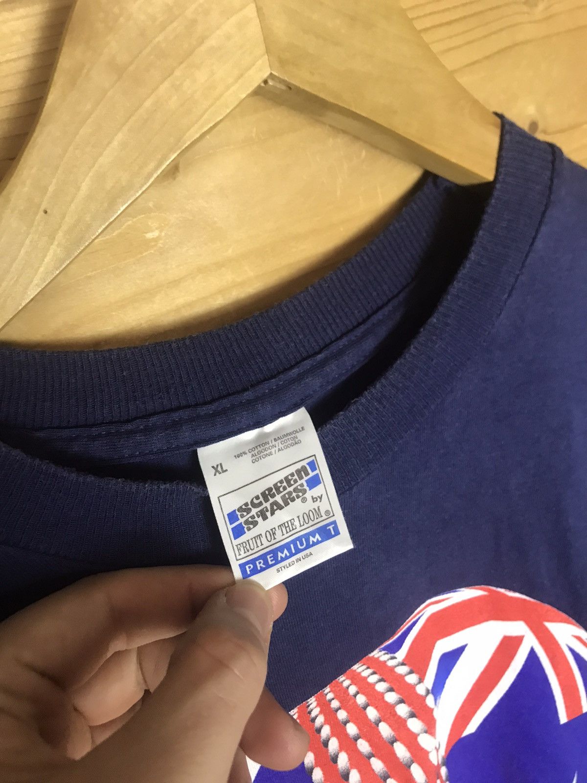 Vintage Vintage Cricket England 1997 tour single stitch t-shirt Size US XL / EU 56 / 4 - 7 Thumbnail