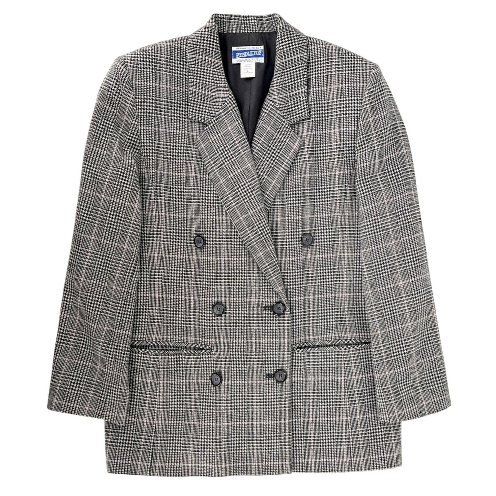Pendleton × Vintage 90s Pendleton plaid wool blazer 1990s vintage Size M / US 6-8 / IT 42-44 - 1 Thumbnail