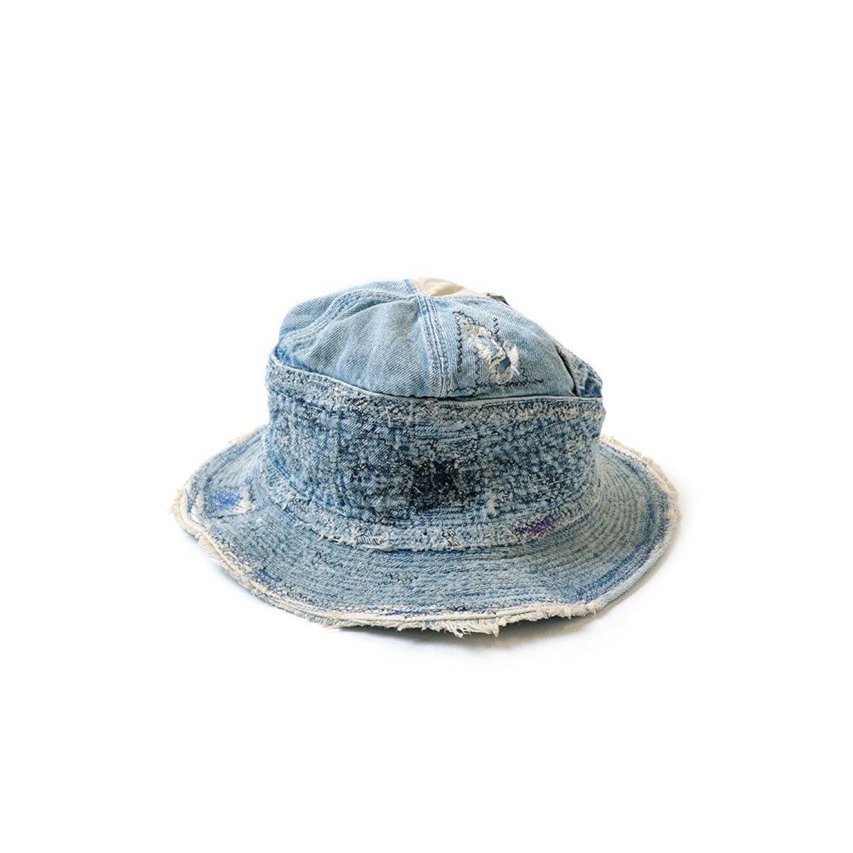 Kapital Kapital 11.5oz denim The Old Man and the Sea HAT cap Size ONE SIZE - 1 Thumbnail