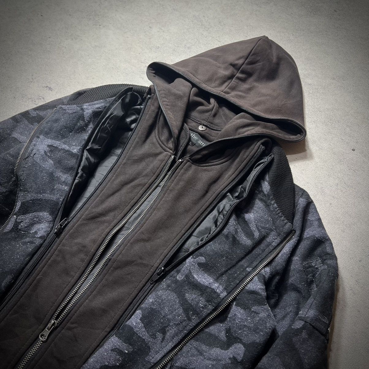 In The Attic In The Attic Grunge Camo Cargo Gothic Punk Lgb Hoodie Size US L / EU 52-54 / 3 - 6 Thumbnail