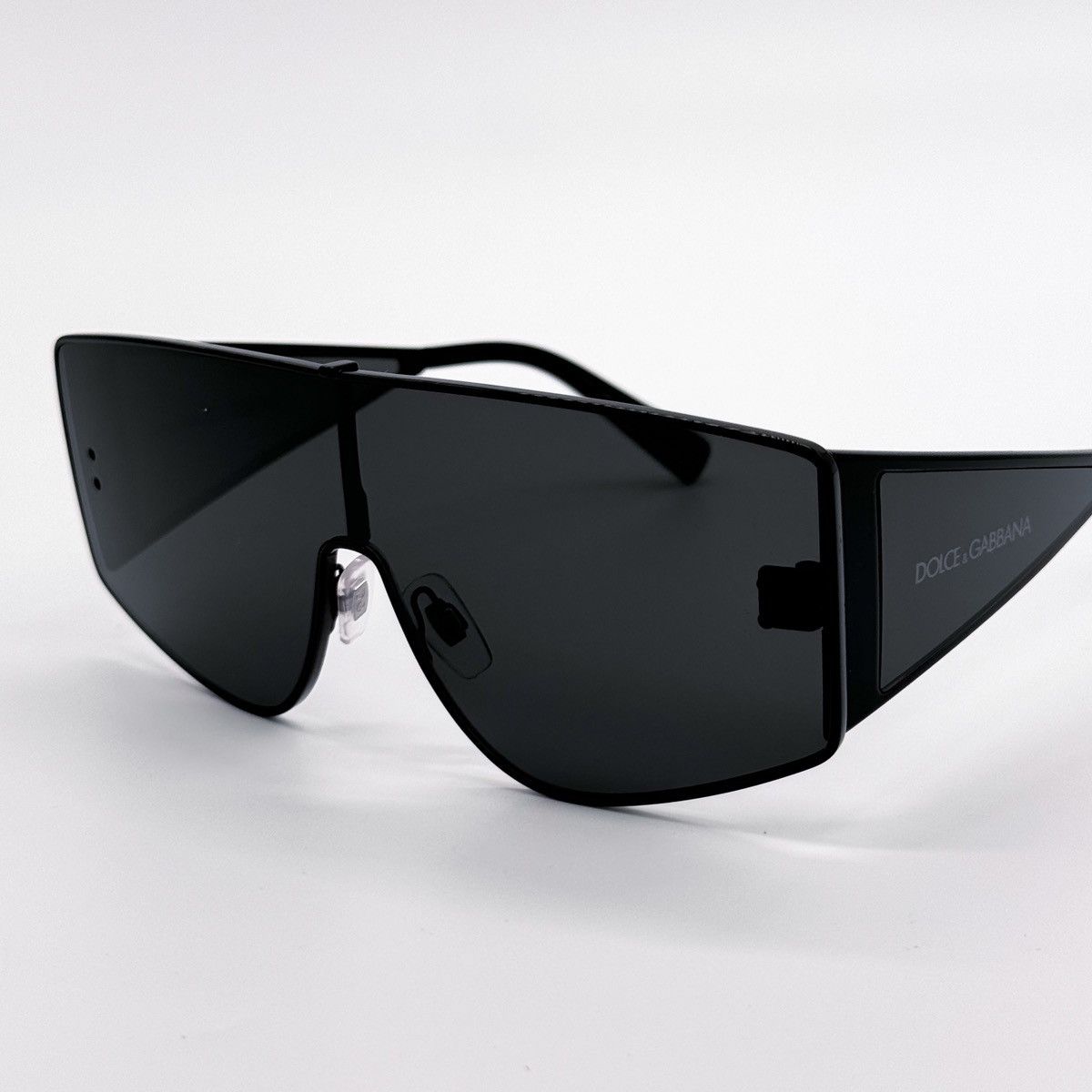 Dolce & Gabbana NEW DOLCE&GABBANA DG2305 01/87 OVERSIZED BLACK SUNGLASSES Size ONE SIZE - 5 Thumbnail