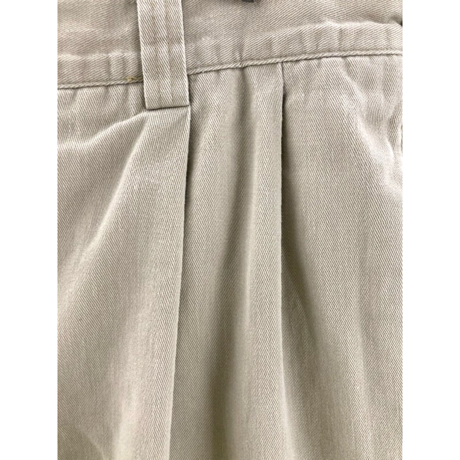 Tommy Hilfiger VINTAGE Tommy Hilfiger Pants 90s USA Casual Khakis Mens 36x32 Beige Flat Front Regular Size US 36 / EU 52 - 5 Thumbnail