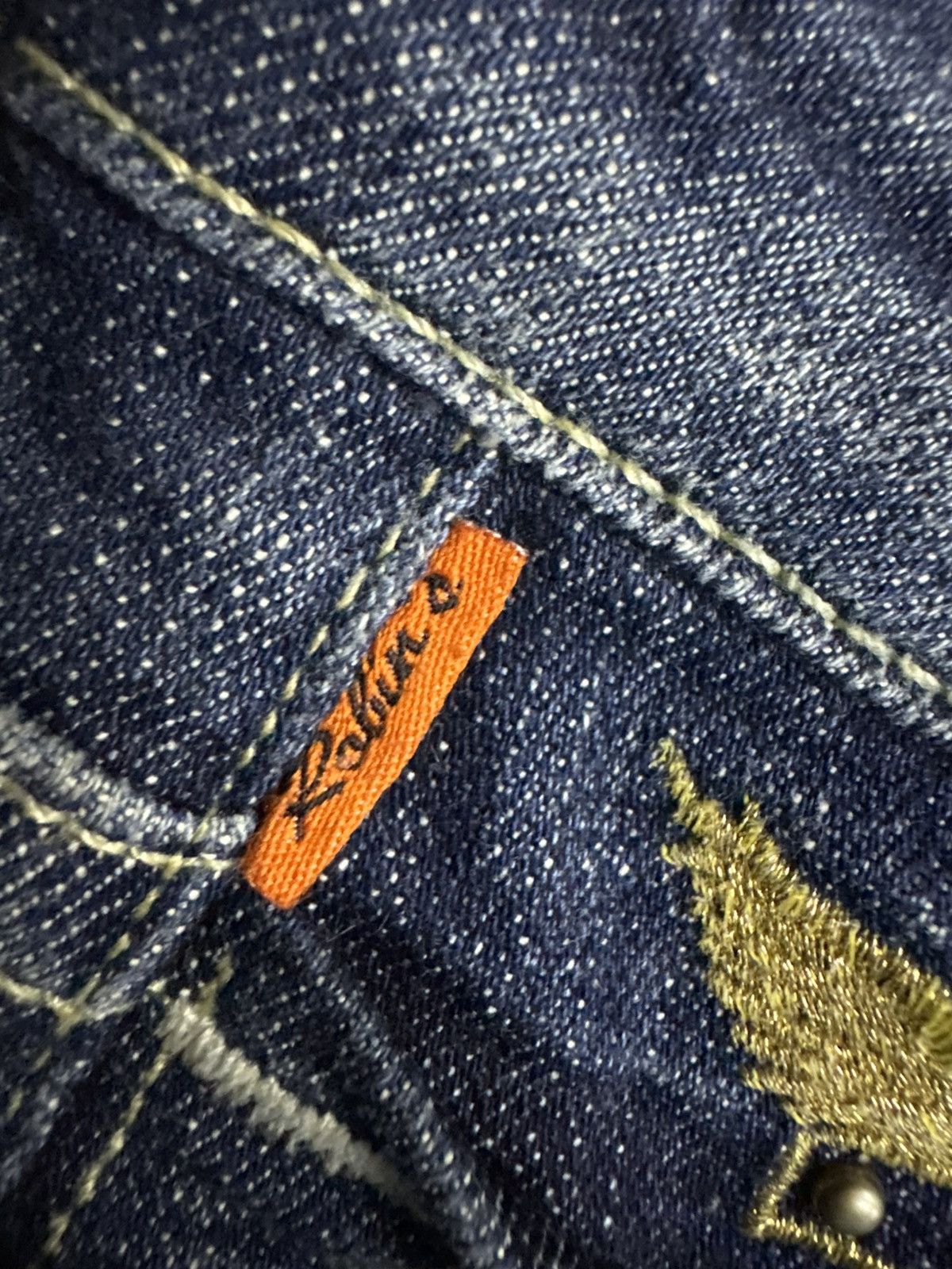 Robins Jeans 🔥Vtg ROBIN’S JEANS Gemstone Studded Flare Jeans Made In USA Size US 34 / EU 50 - 12 Thumbnail