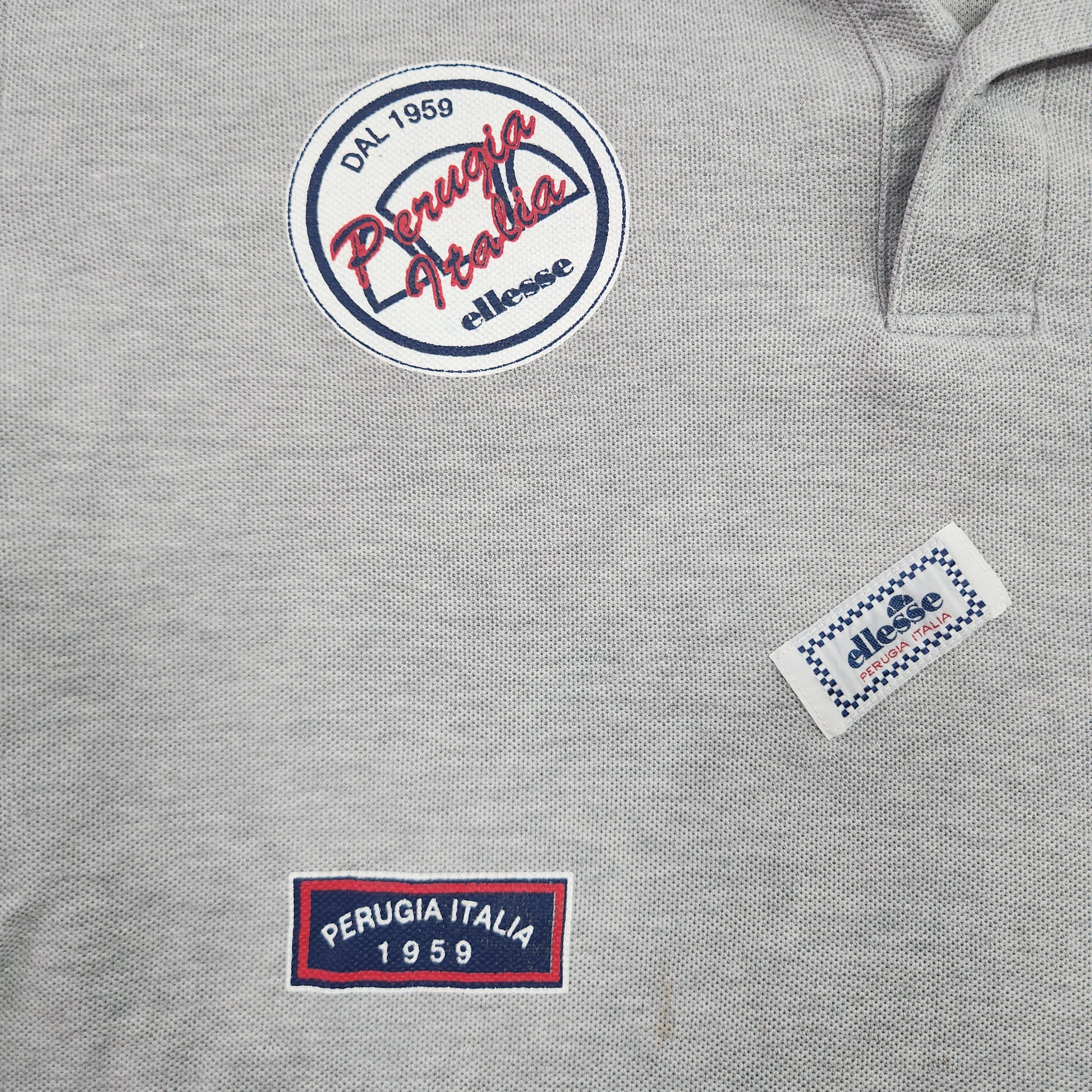 Ellesse × Vintage Vintage 1990s Ellesse Polo Shirts Perugia Italy Size US L / EU 52-54 / 3 - 10 Thumbnail