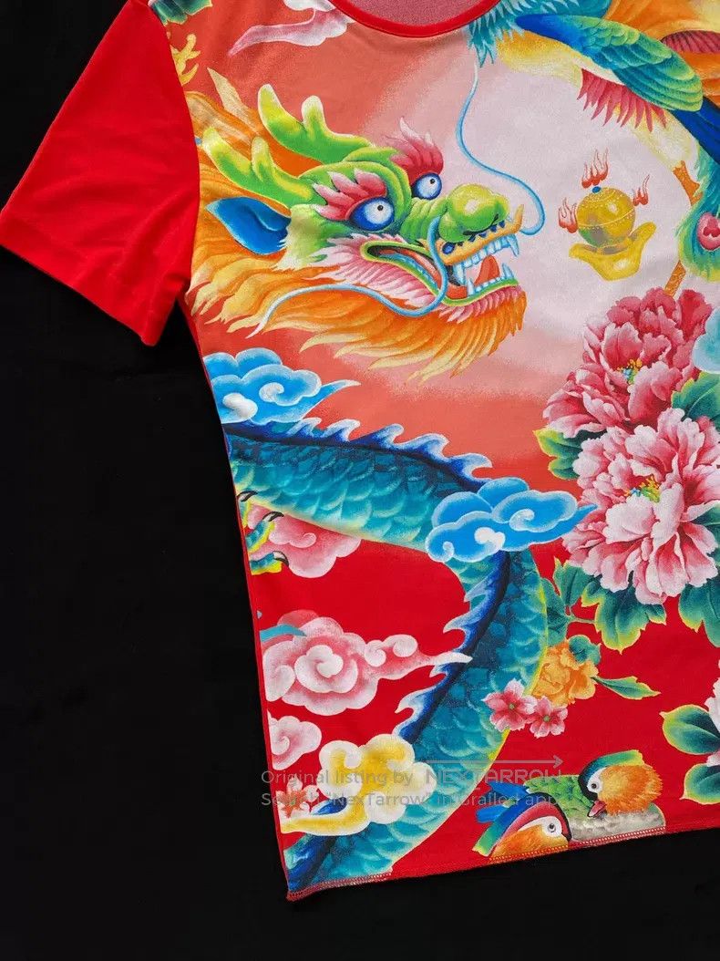 Issey Miyake Issey Miyake Dragon Phoenix Top Size L / US 10 / IT 46 - 3 Thumbnail