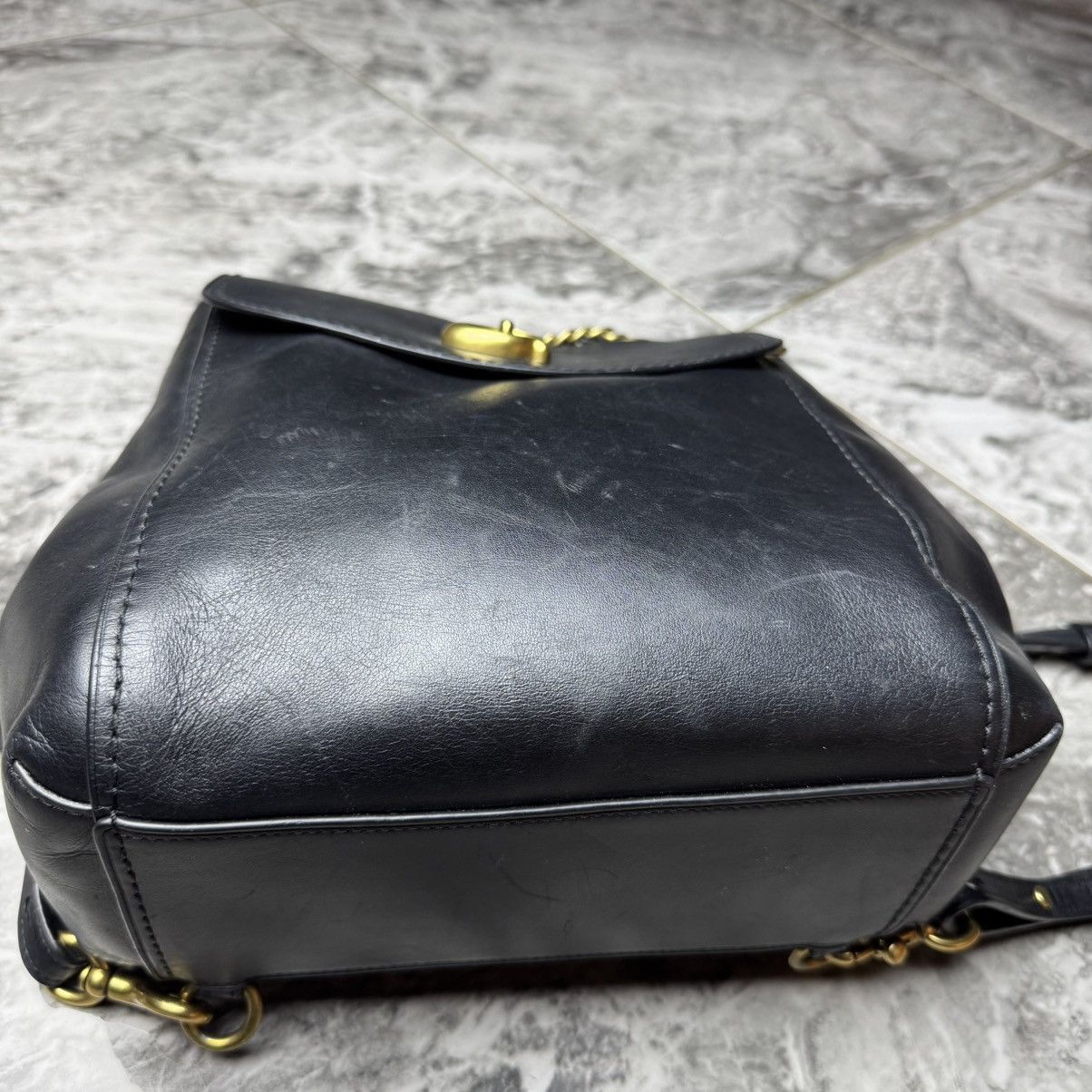 Coach × Vintage Coach backpack leather vintage Size ONE SIZE - 4 Thumbnail