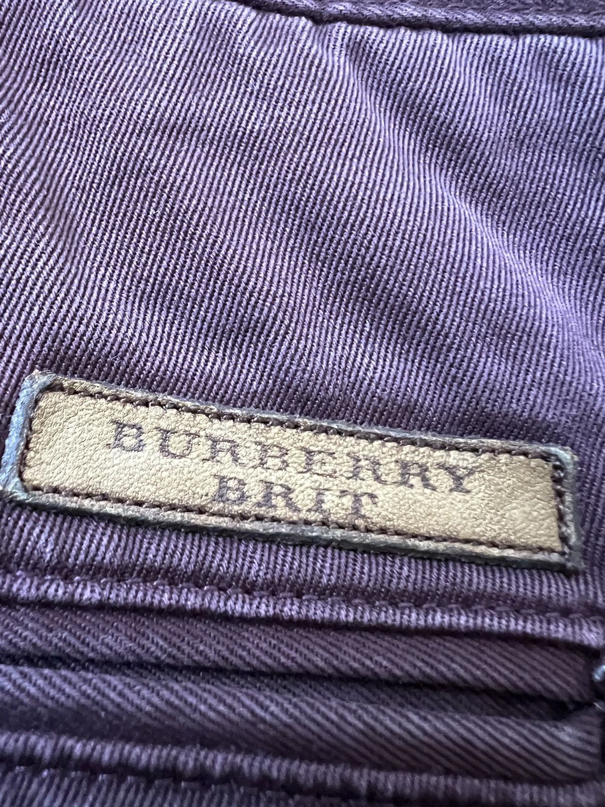 Burberry × Burberry Prorsum Vintage Burberry brit cotton pants 34 Size US 34 / EU 50 - 8 Thumbnail