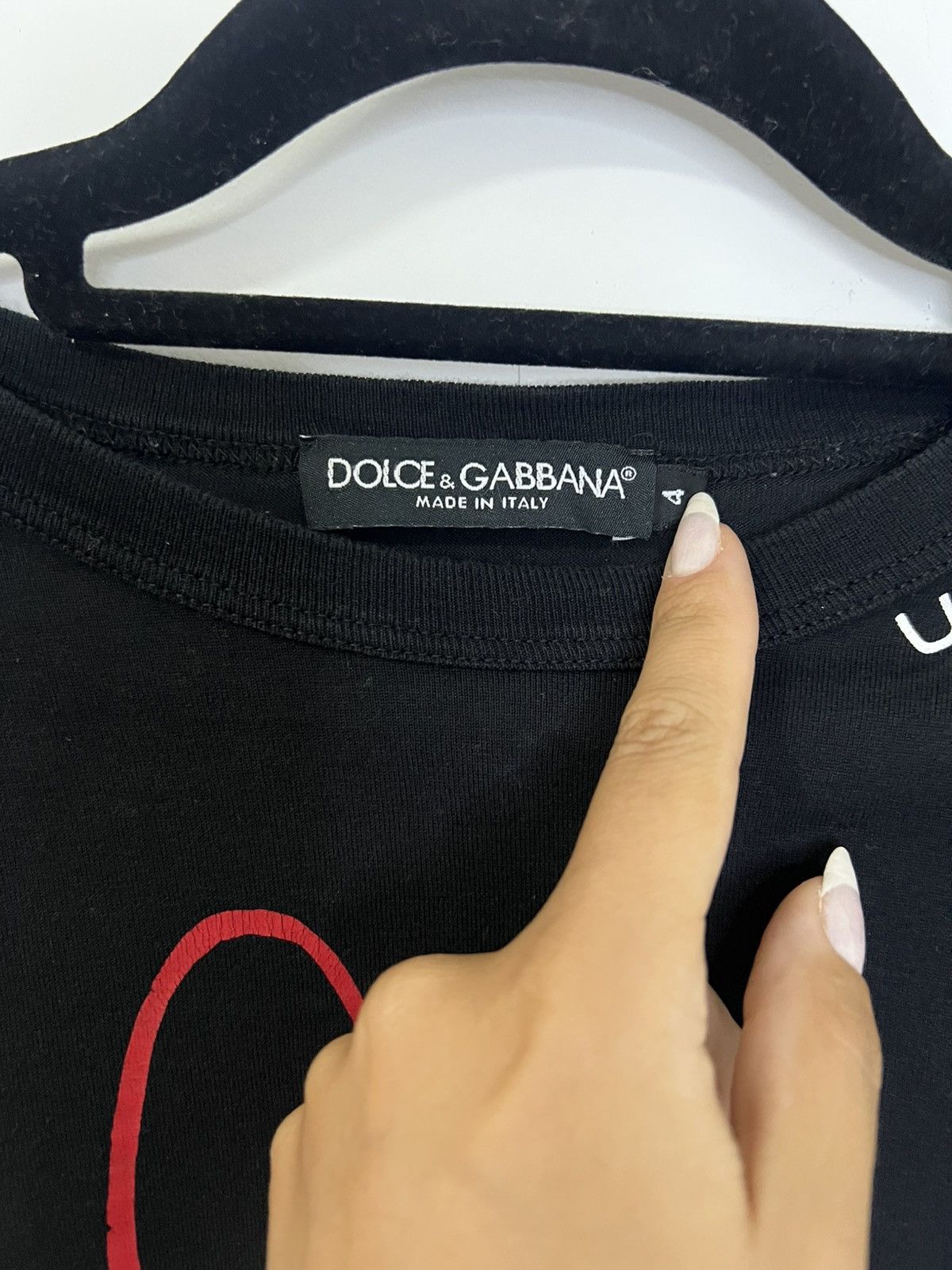 Dolce & Gabbana Dolce & Gabbana NFT t-shirt S black limited edition Size US S / EU 44-46 / 1 - 4 Thumbnail