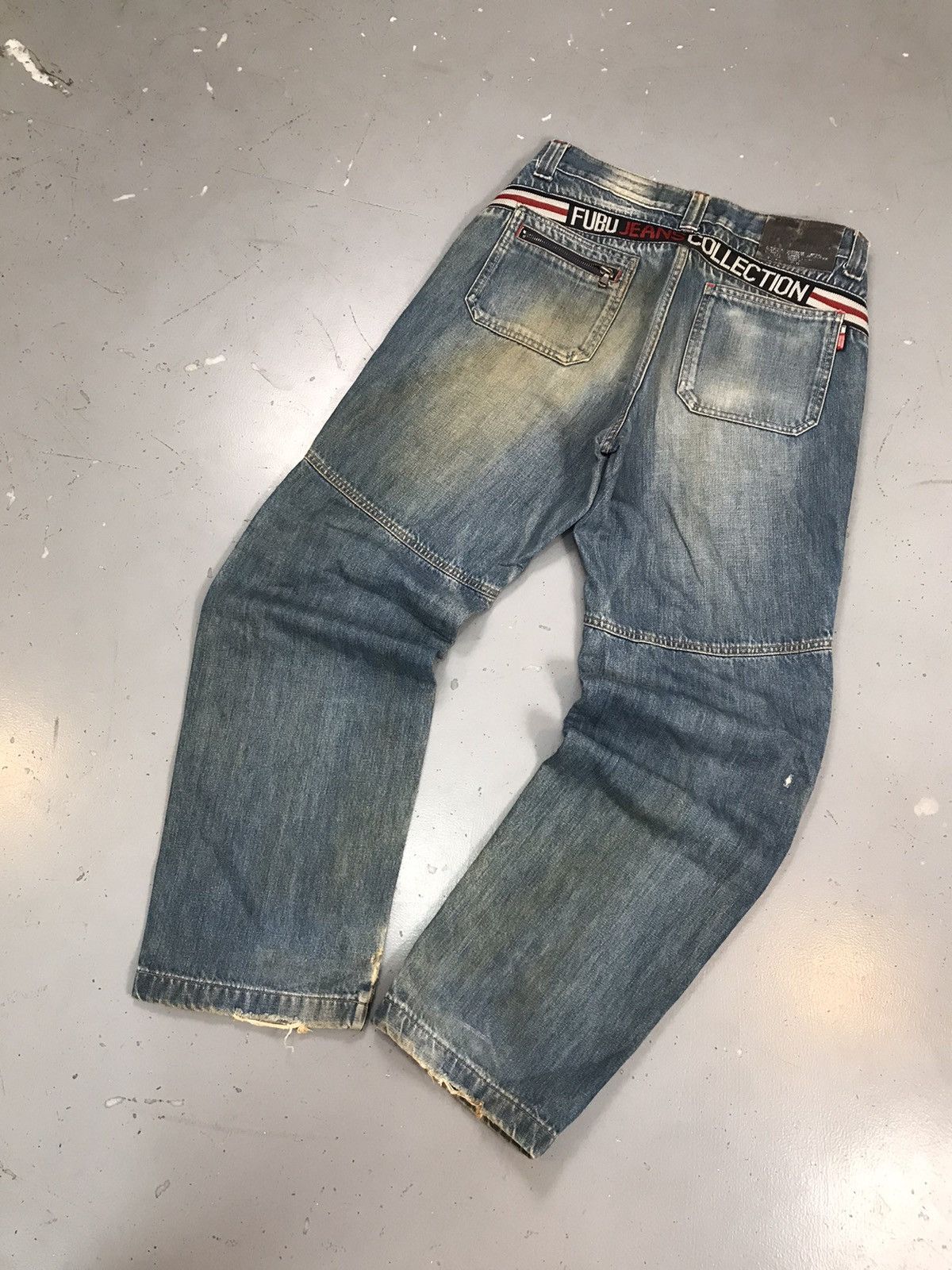 Fubu × Vintage Vintage Fubu jeans collection patchwork denim Size US 32 / EU 48 - 8 Thumbnail