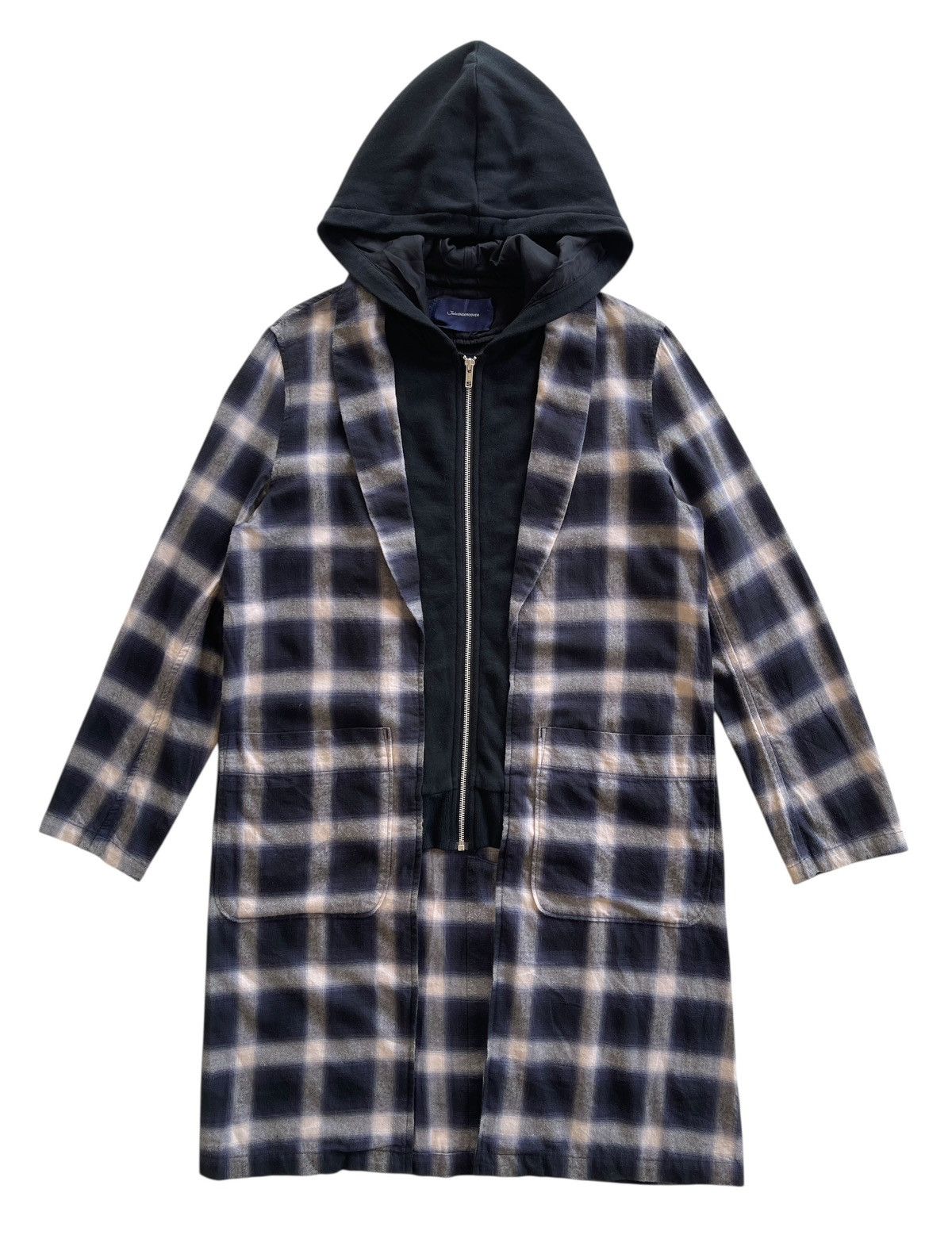 Undercover SS17 Undercover Layered Tartan Hooded Parka Size US M / EU 48-50 / 2 - 2 Thumbnail
