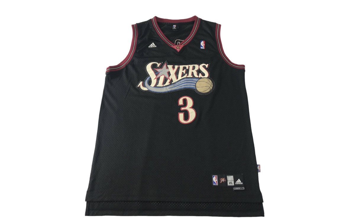 Adidas Adidas Allen Lverson Philadelphia 76er Sixer Tank Top Jersey Size US XL / EU 56 / 4 - 1 Thumbnail