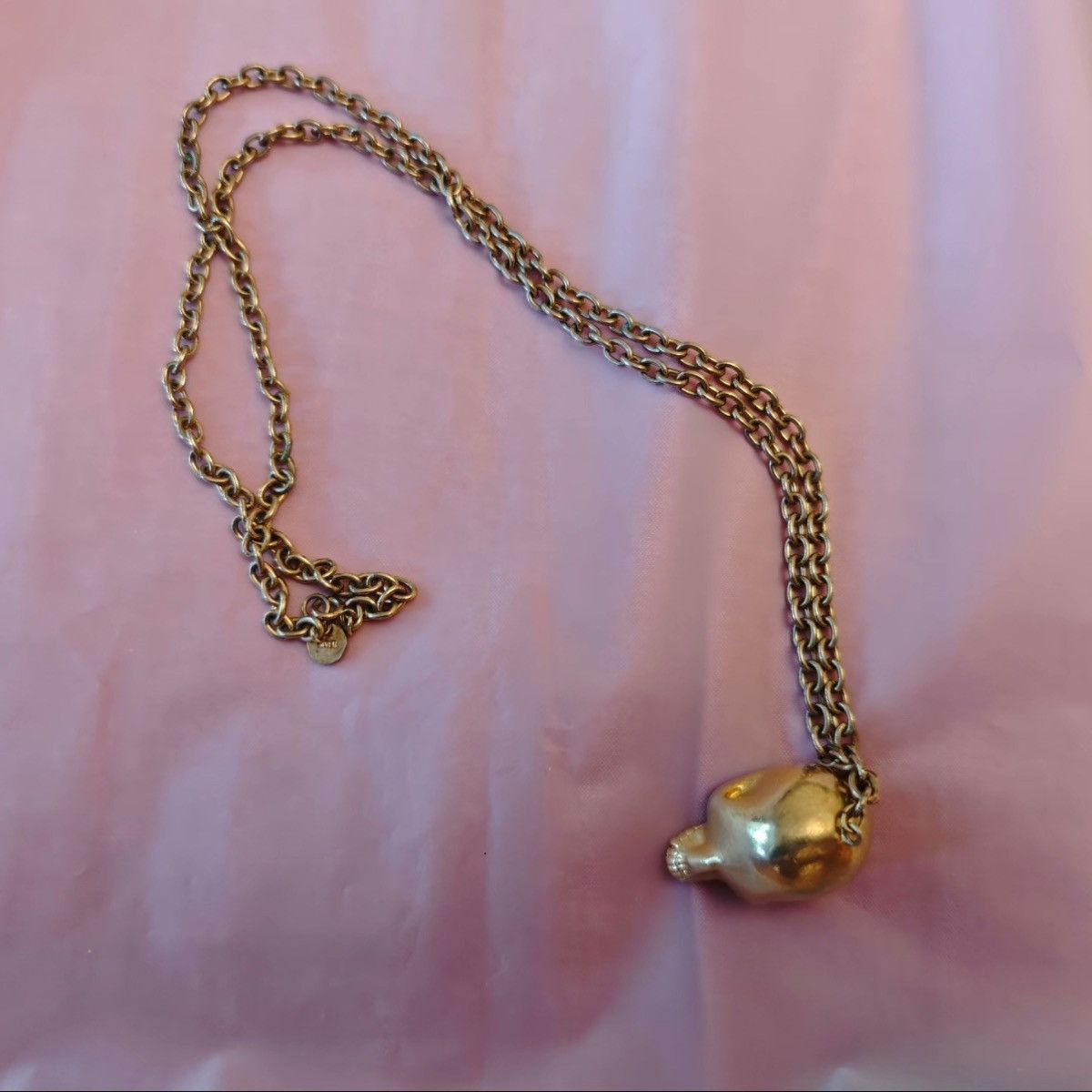 Undercover Undercover Eyeless Silver Skull Necklace mojos3311 Size ONE SIZE - 1 Thumbnail