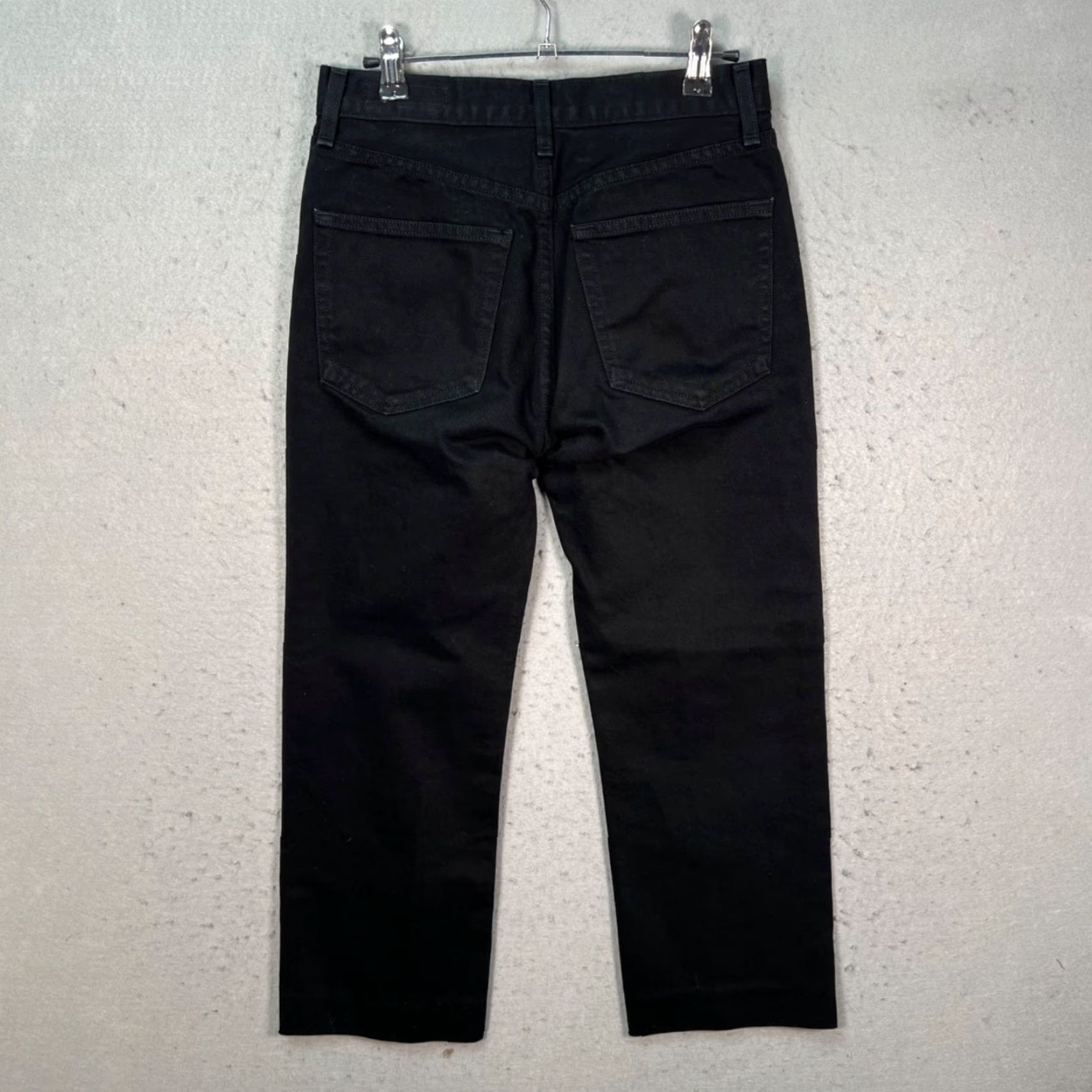 Rag & Bone rag & bone Womens size 25 Black High-Rise Straight-Leg Jeans Made In USA Size 26" / US 2 / IT 38 - 2 Thumbnail