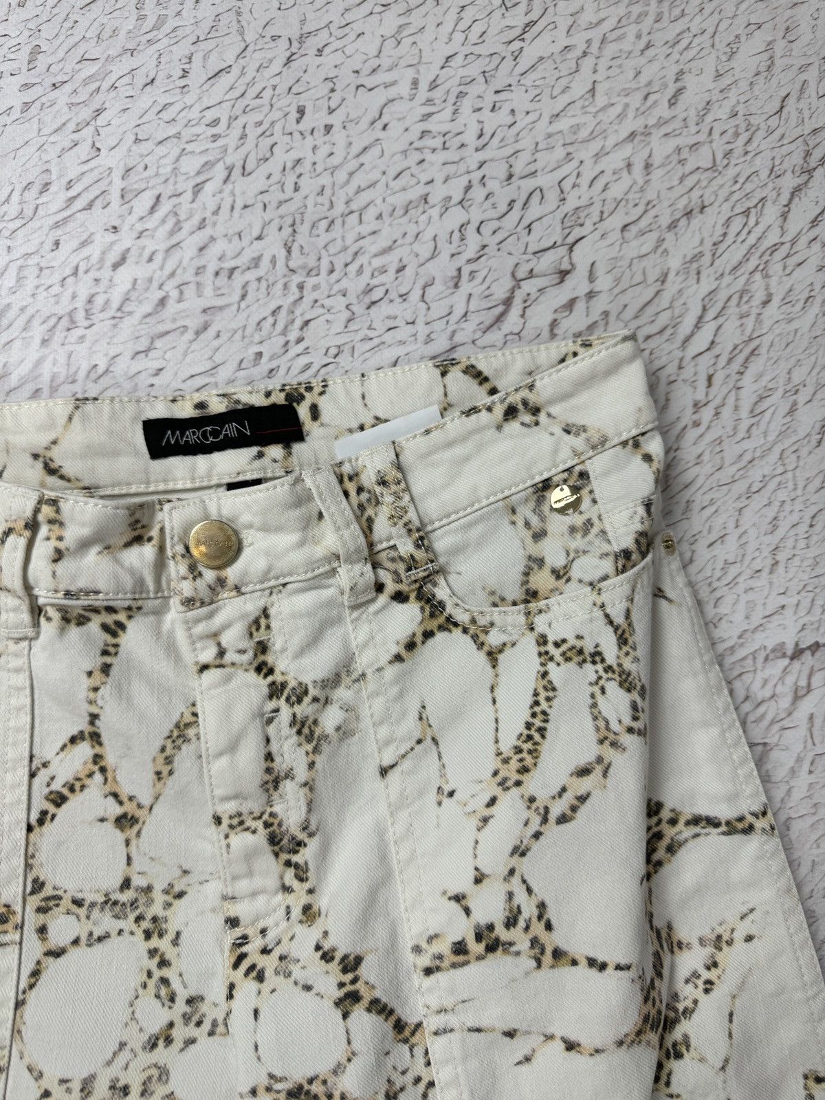 Other Marc Cain Jeans mit Allover-Animal-Print in offwhite Size 27" / US 4 / IT 40 - 7 Thumbnail