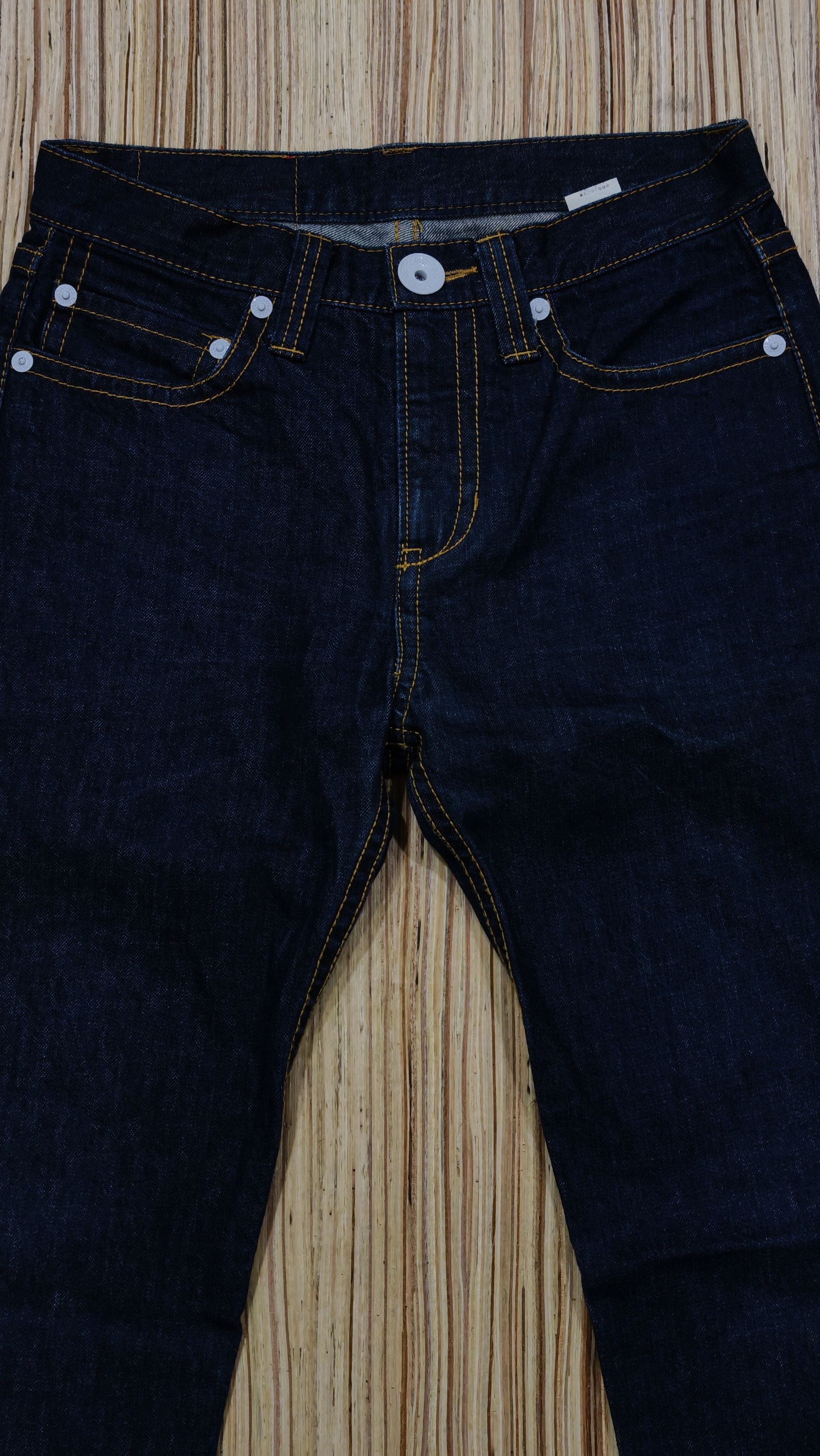 Japanese Brand Co&Lu Big spell out denim Size US 31 - 5 Thumbnail