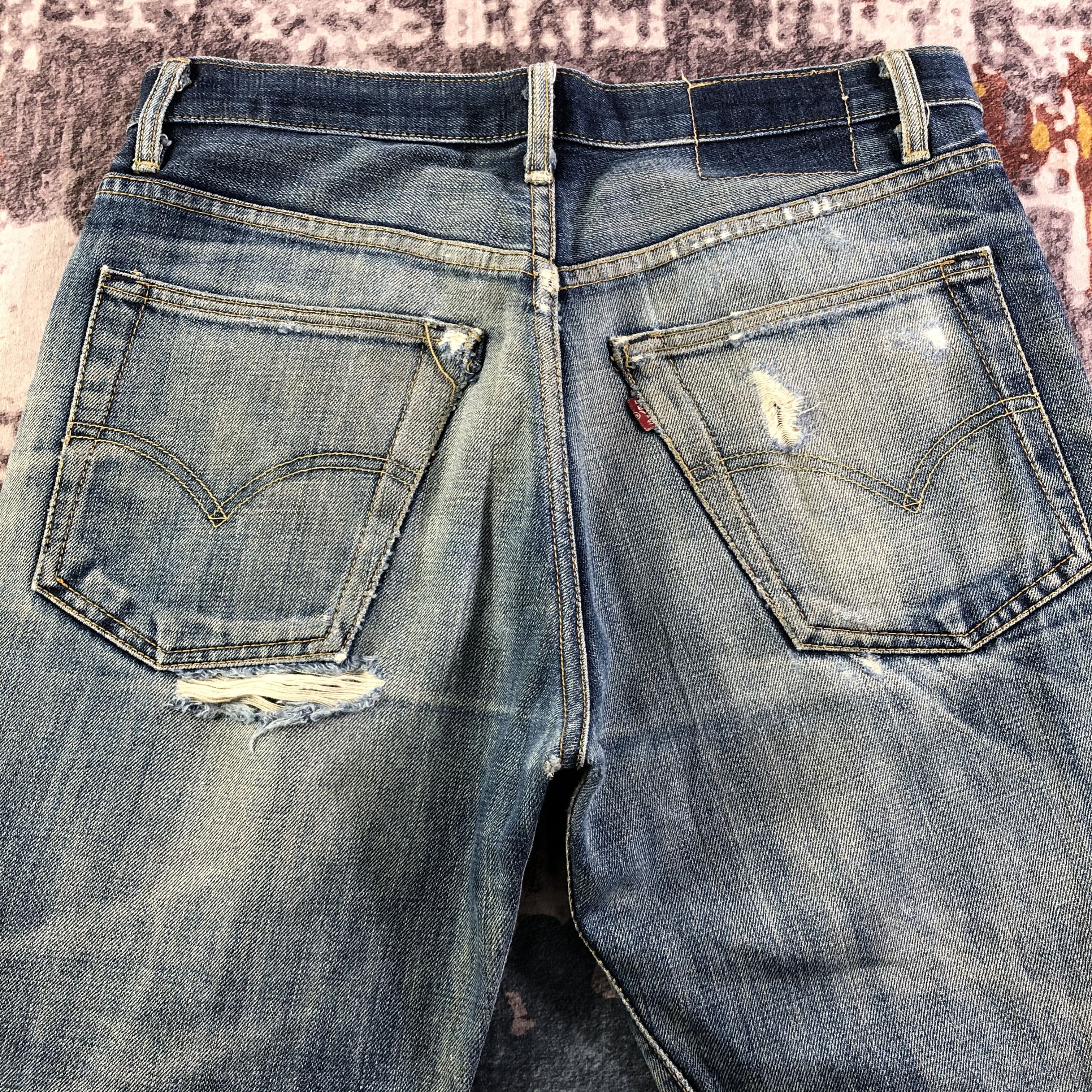 Levi's × Levi's Vintage Clothing × Vintage Vintage Levis 501 Redline Jeans-JM3186 Size US 30 / EU 46 - 4 Thumbnail