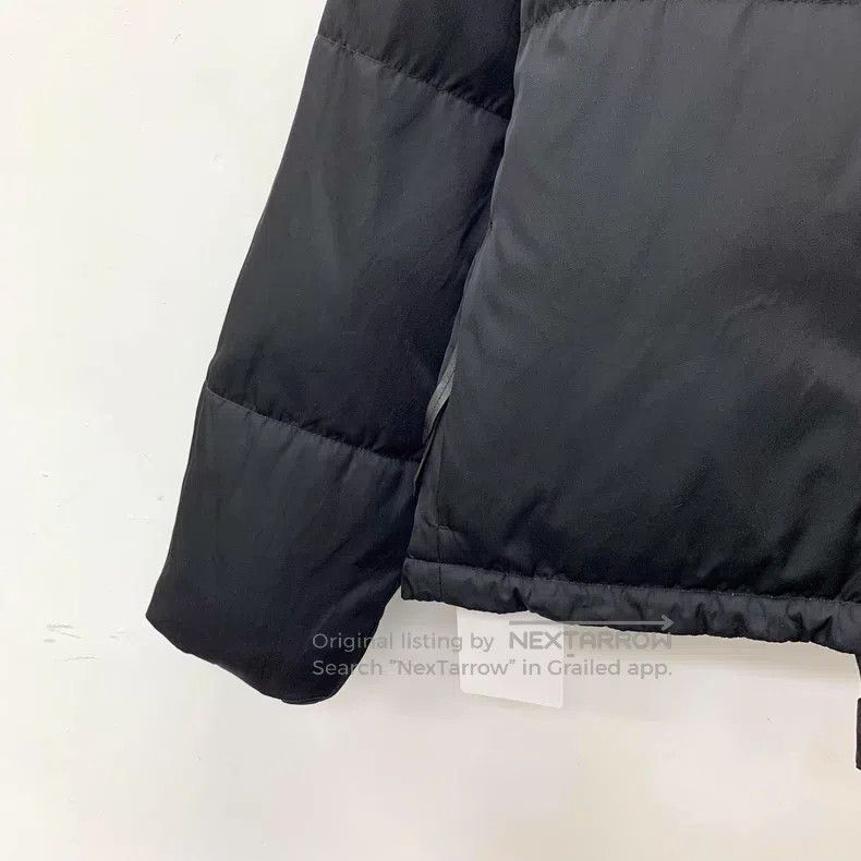 Prada Prada Black triangle stand-up collar zipper long-sleeved d Size S / US 4 / IT 40 - 4 Thumbnail