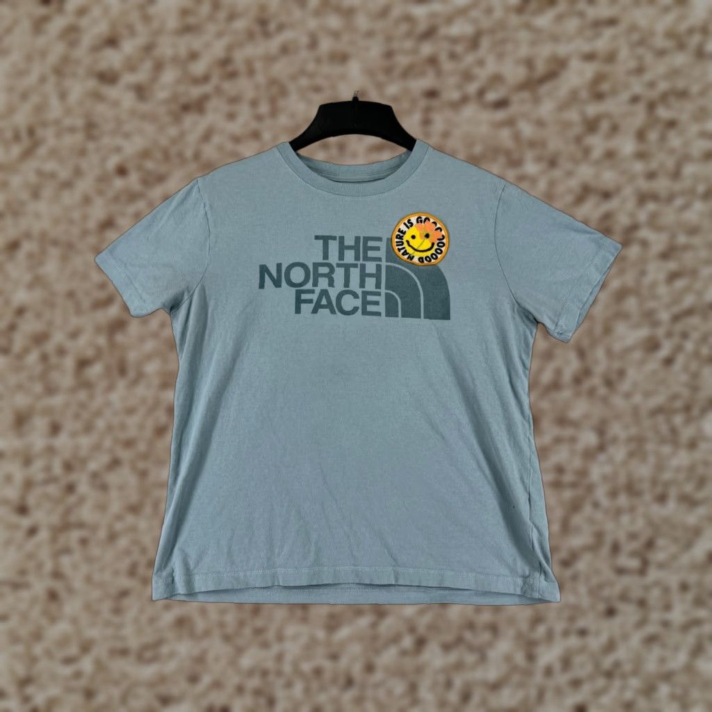 The North Face The North Face Women’s T-Shirt Medium Blue Casual Cotton Crew Neck Short Sleeve Size M / US 6-8 / IT 42-44 - 1 Thumbnail