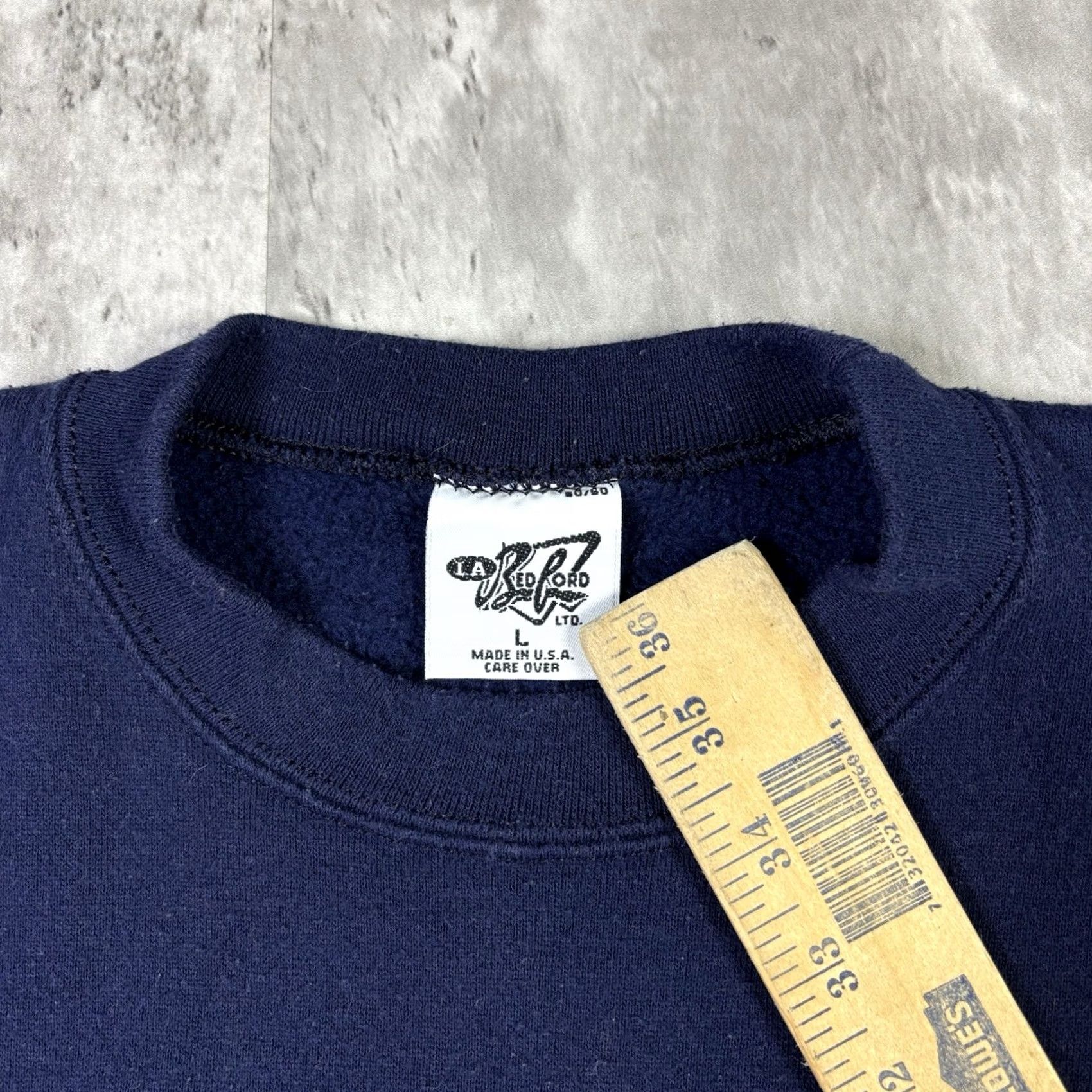 Vintage VINTAGE Alaska Sweatshirt Embroidered Navy Blue Pullover Adult Large 90s Size US L / EU 52-54 / 3 - 5 Thumbnail