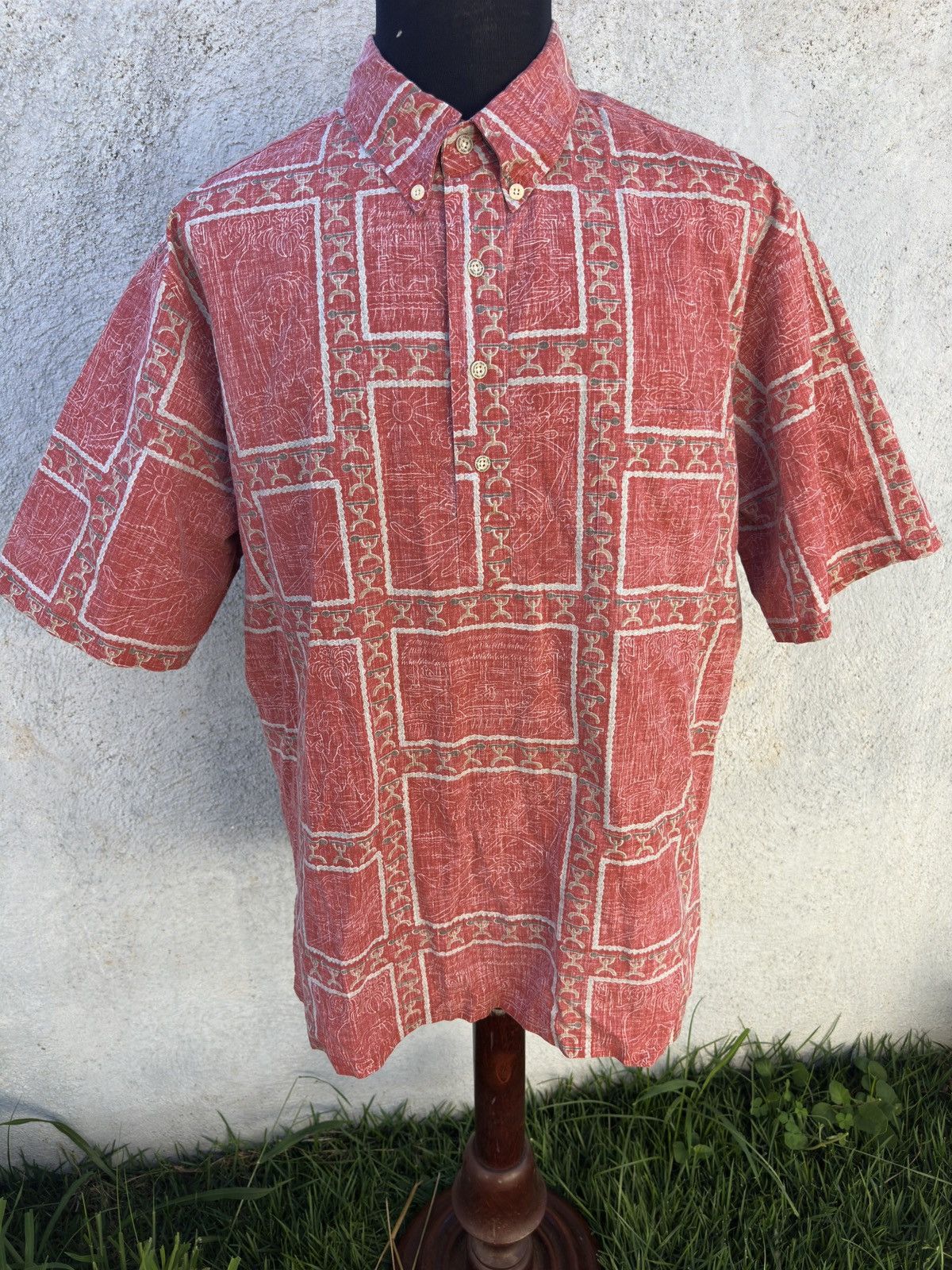 Reyn Spooner Reyn Spooner Dietrich Varez Red Hawaiian Print Men's XL Size US XL / EU 56 / 4 - 1 Thumbnail