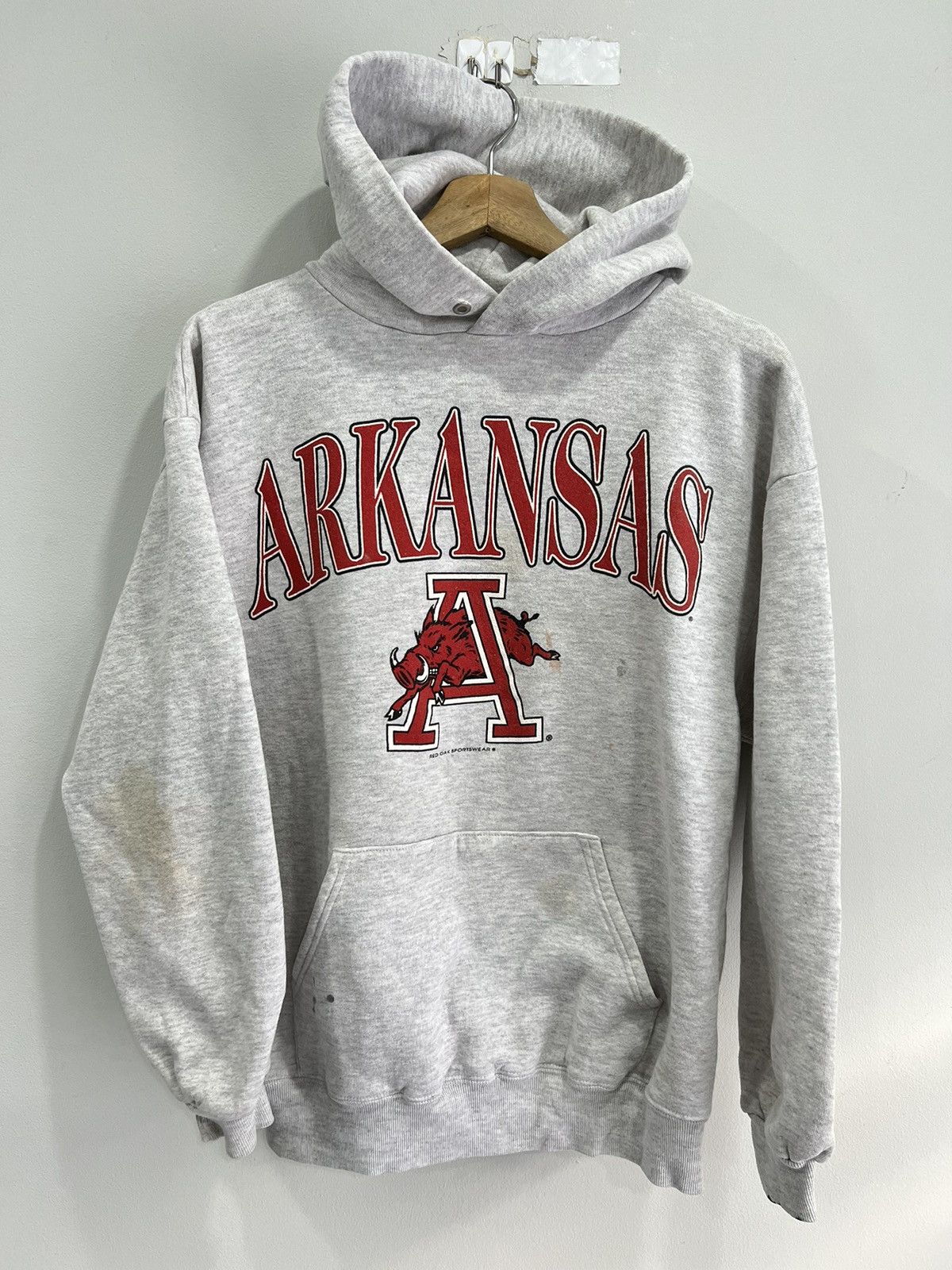 Vintage Vintage Arkansas Hoodie sweater Size US L / EU 52-54 / 3 - 1 Thumbnail