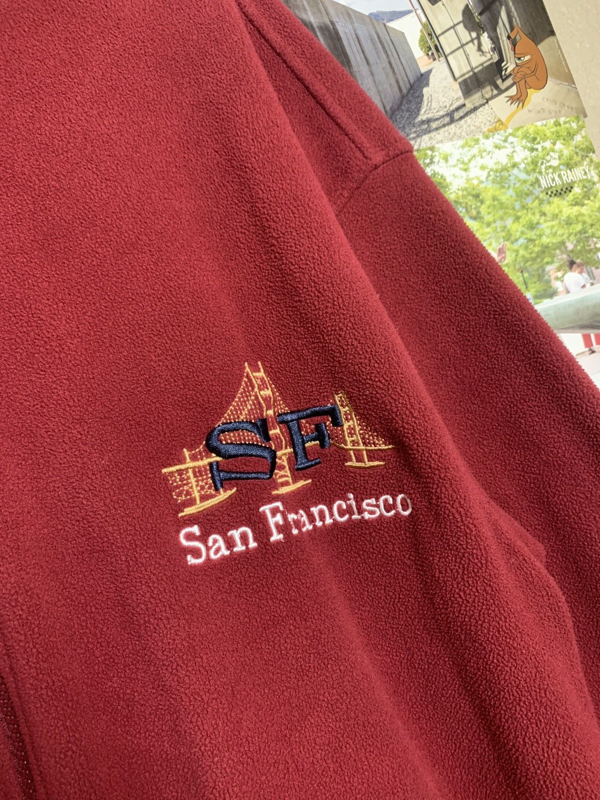 Vintage San Francisco Embroidered Zip Up Jacket Size US XL / EU 56 / 4 - 2 Thumbnail