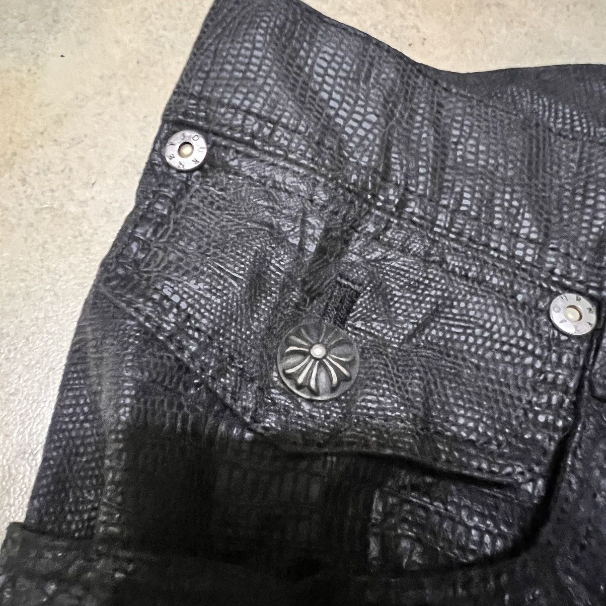 Japanese Brand Japanese Brand Leather Biker Pants Size US 30 / EU 46 - 7 Thumbnail