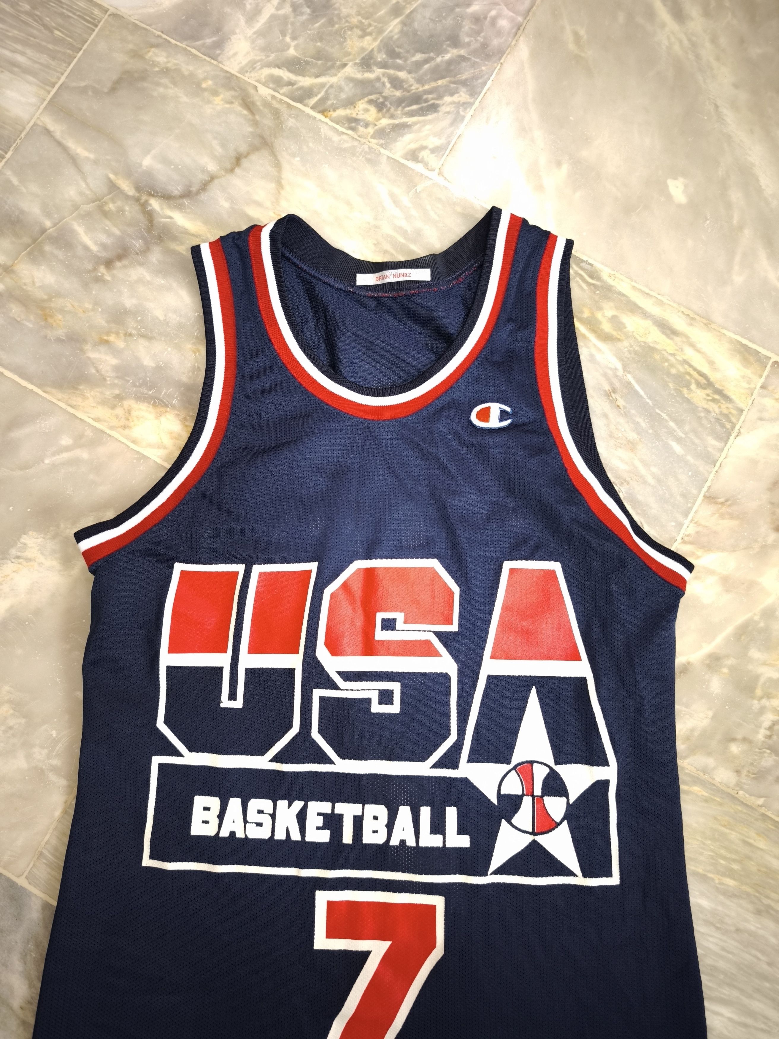 NBA Vintage Champion Team USA - Shawn Kemp #7 Size US S / EU 44-46 / 1 - 2 Thumbnail