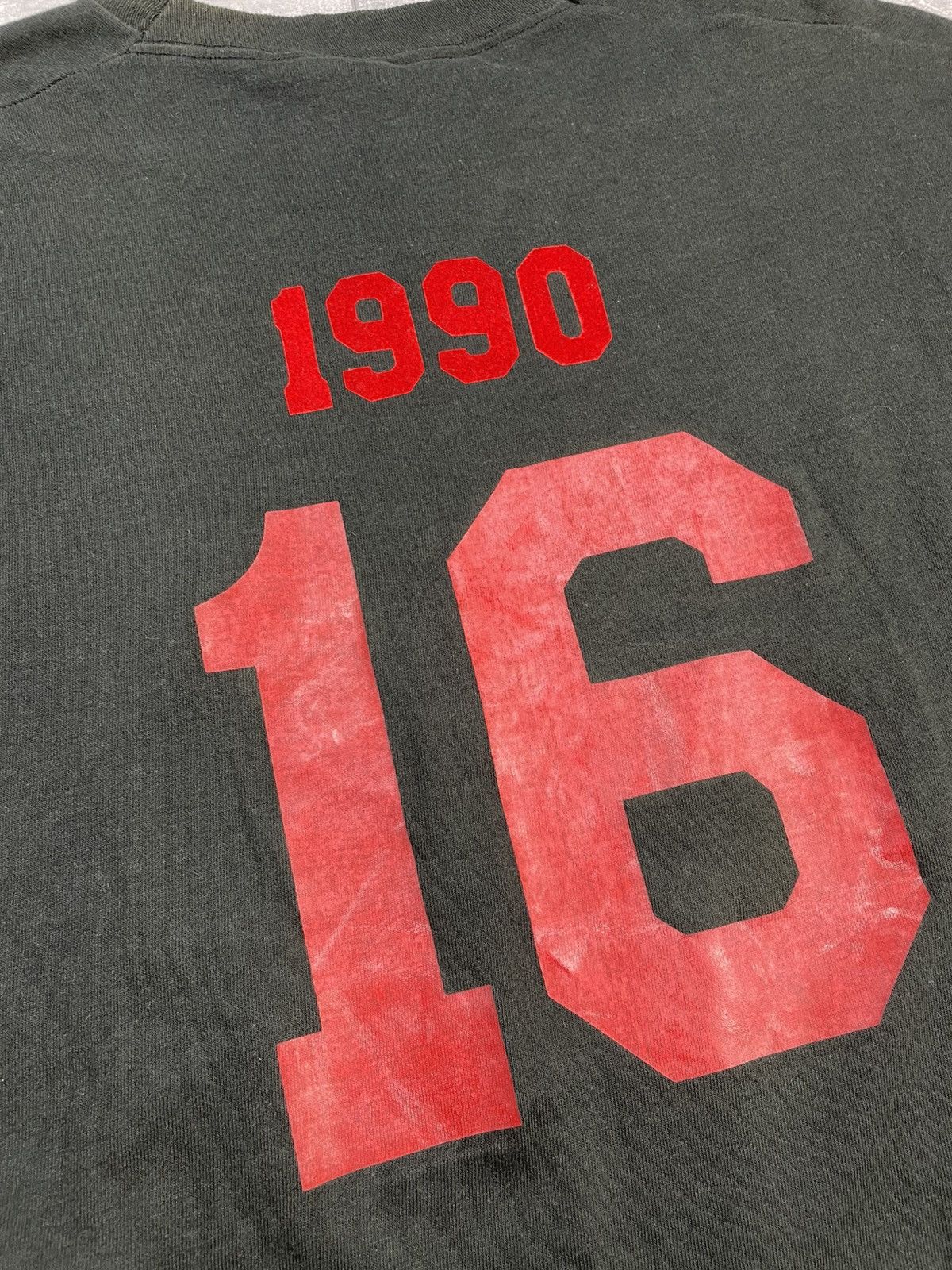 NFL × Vintage Vintage NFL 90s Joe Montana San Francisco 49ers T-shirt Size US XL / EU 56 / 4 - 4 Thumbnail