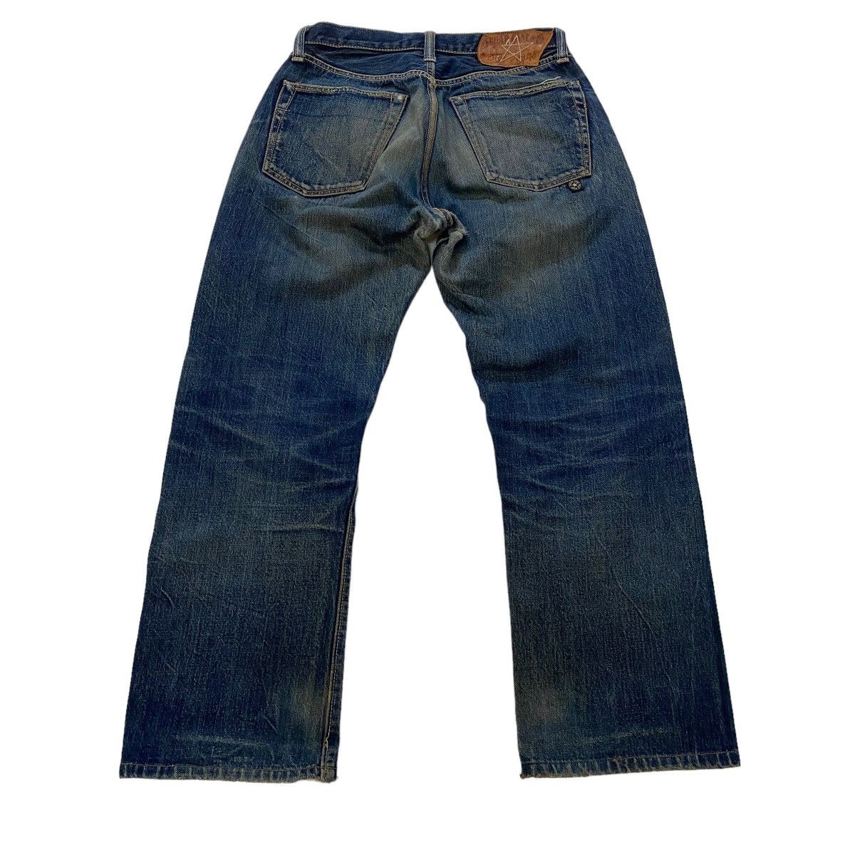Sugar Cane Last drop✨Lot-065 Sugar Cane & Co Star Jeans selvedge Size US 28 / EU 44 - 3 Thumbnail